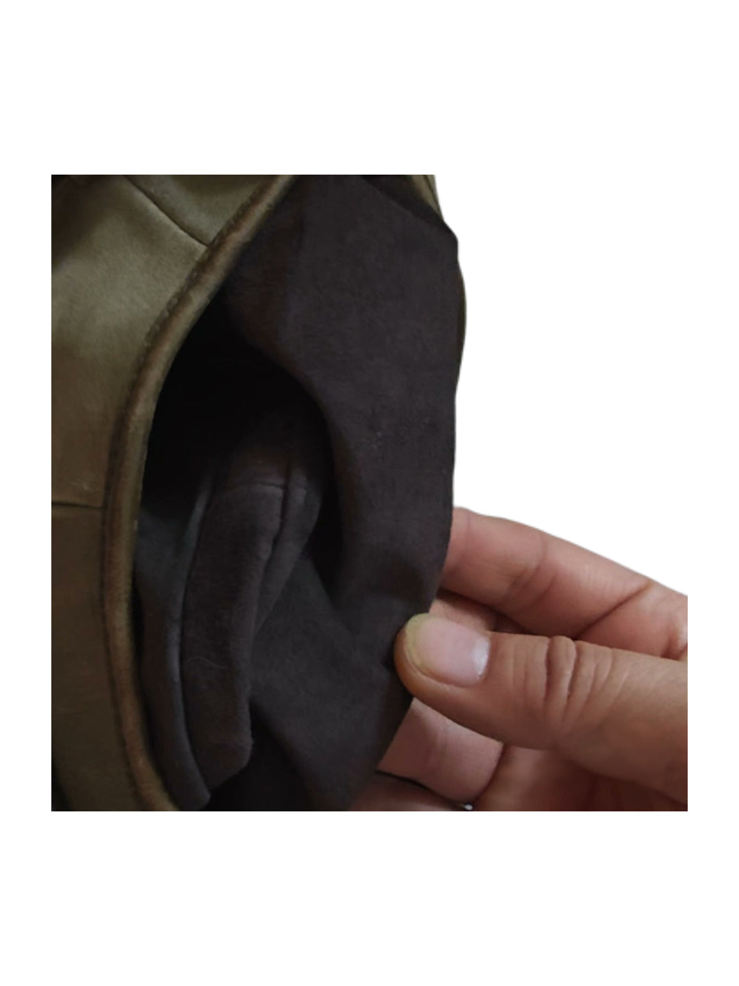 Yves Saint Laurent Tom Ford Era Mombasa Medium Hobo Bag – Taupe Suede & Sculpted Horn Handle Archive Piece
