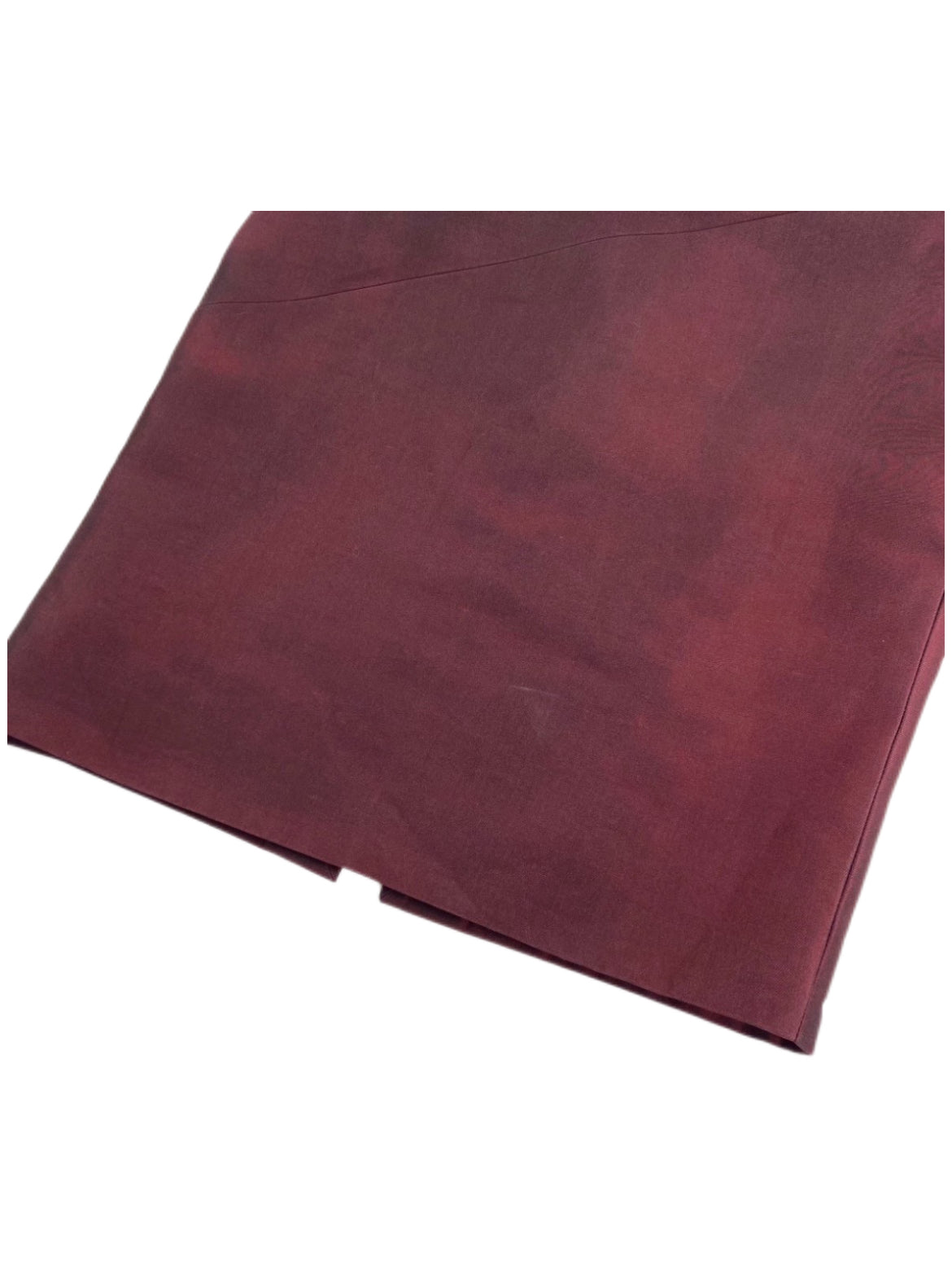 Gucci by Tom Ford 1998 SS Runway Burgundy Silk Dress – Rare Italian Archive Minimal Evening Dress