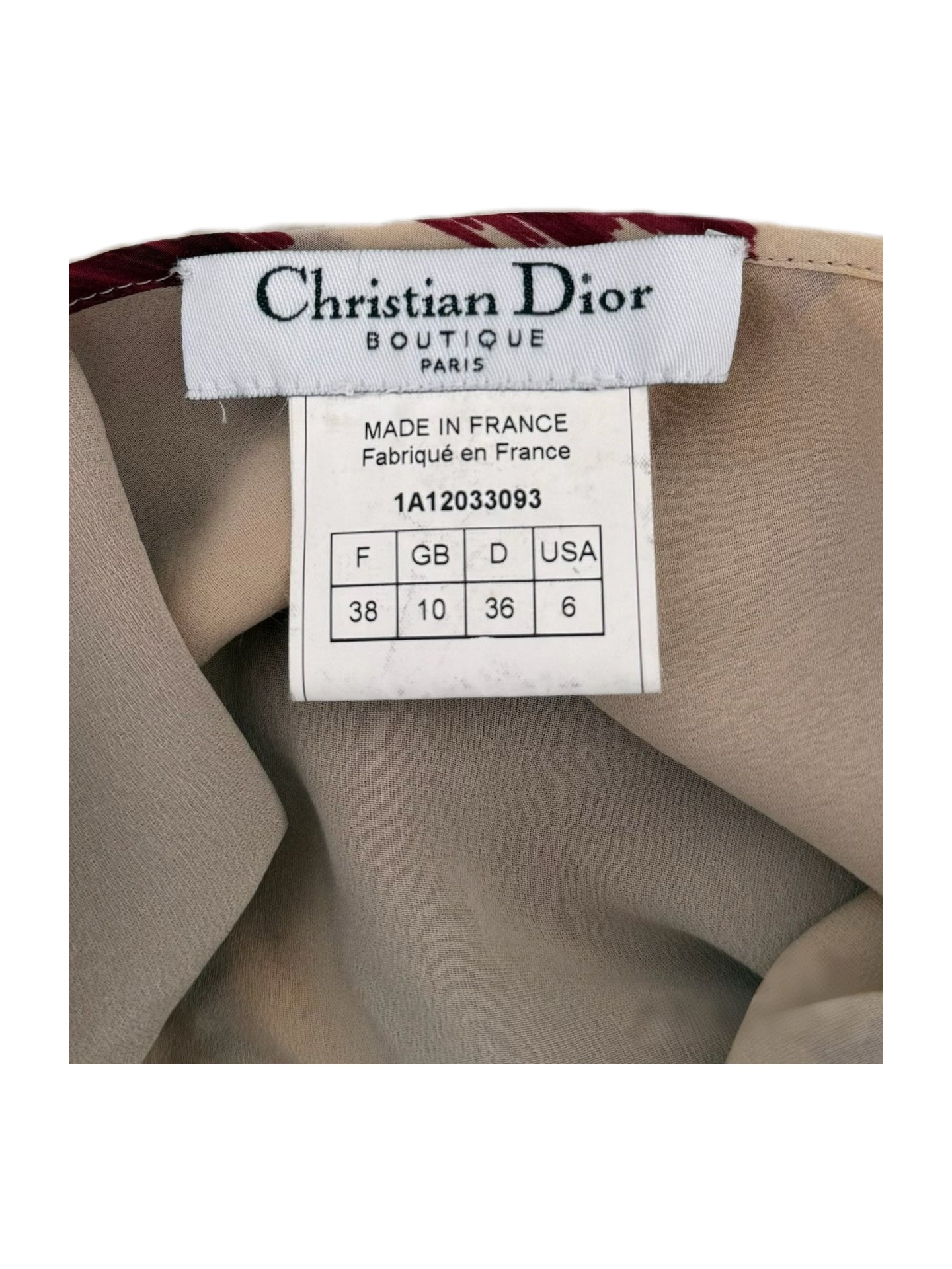 Christian Dior by John Galliano FW2001 Silk Abstract Print Button Skirt – Runway Archive Piece