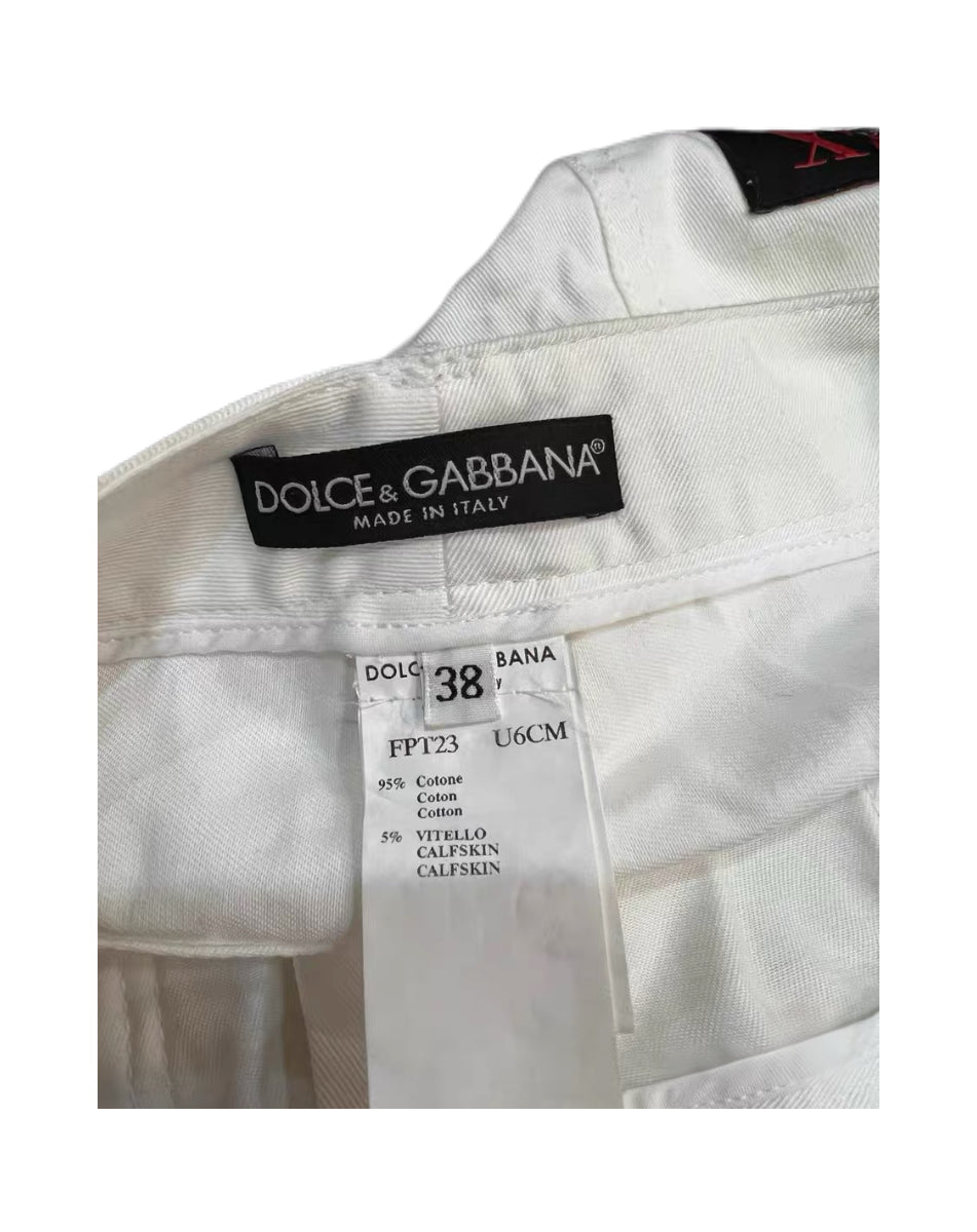 Dolce & Gabbana S/S 2003 “SEX” Strap Punk Bondage Pants – Rare Archive Multi-Buckle Trousers