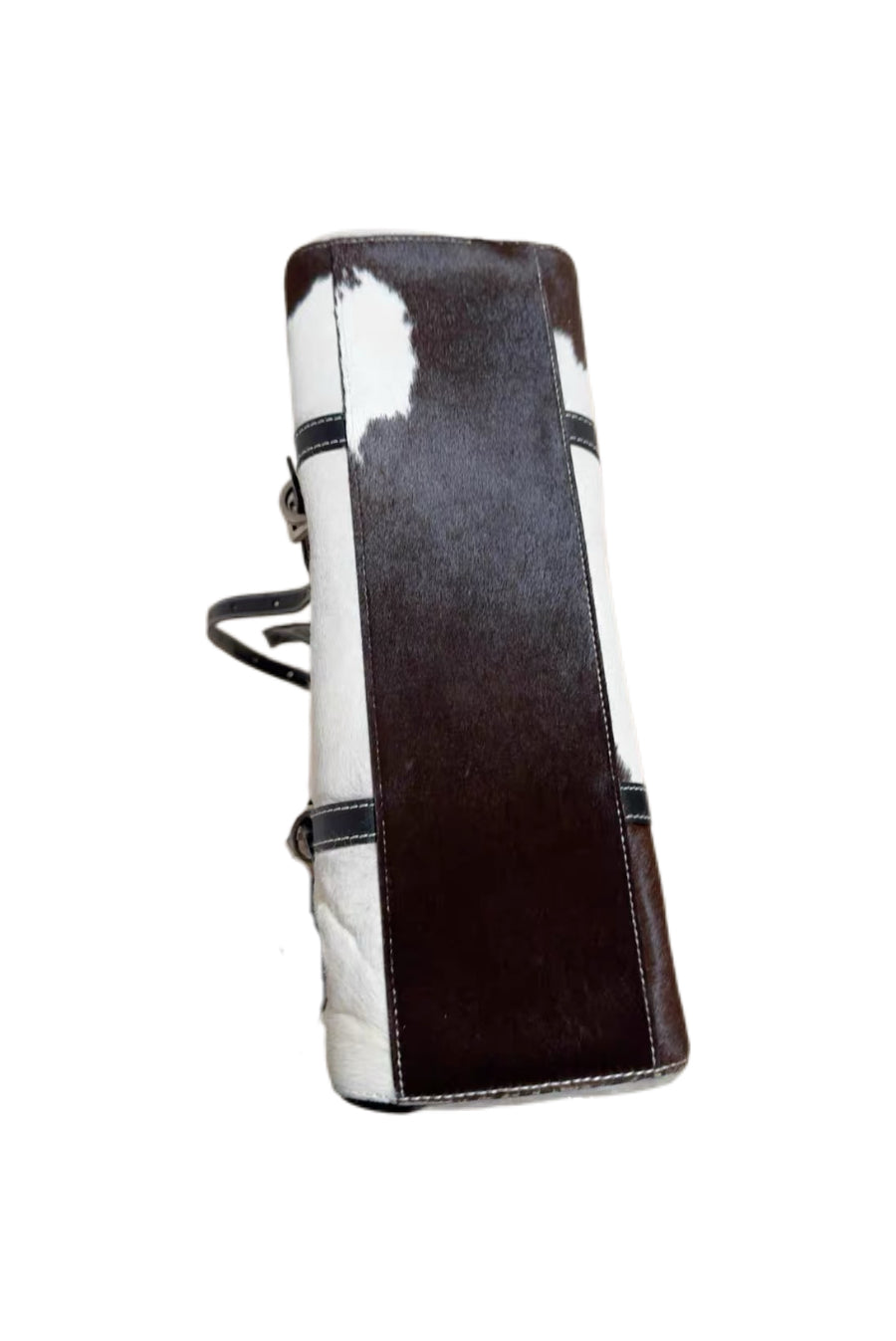 Givenchy Vintage Pony Hair Cow Print Shoulder Bag – Rare Archive Black & White Leather Flap Bag