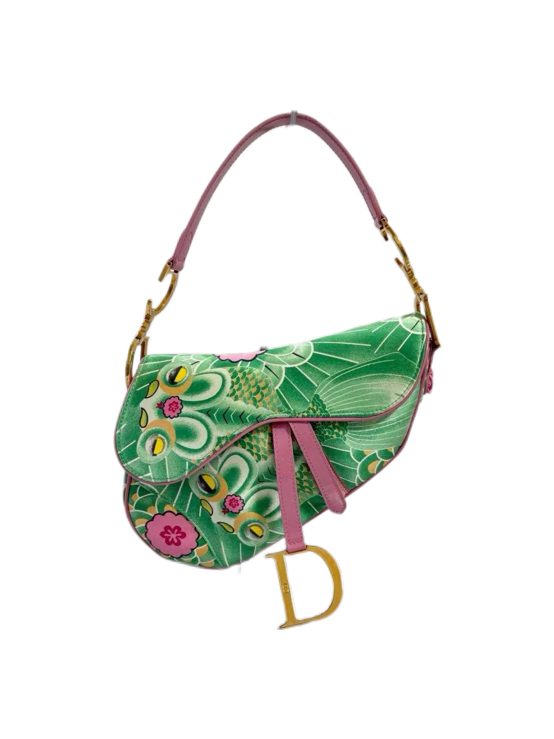 Christian Dior by John Galliano Limited Edition Silk Saddle Bag – Runway Piece (1 of 88)