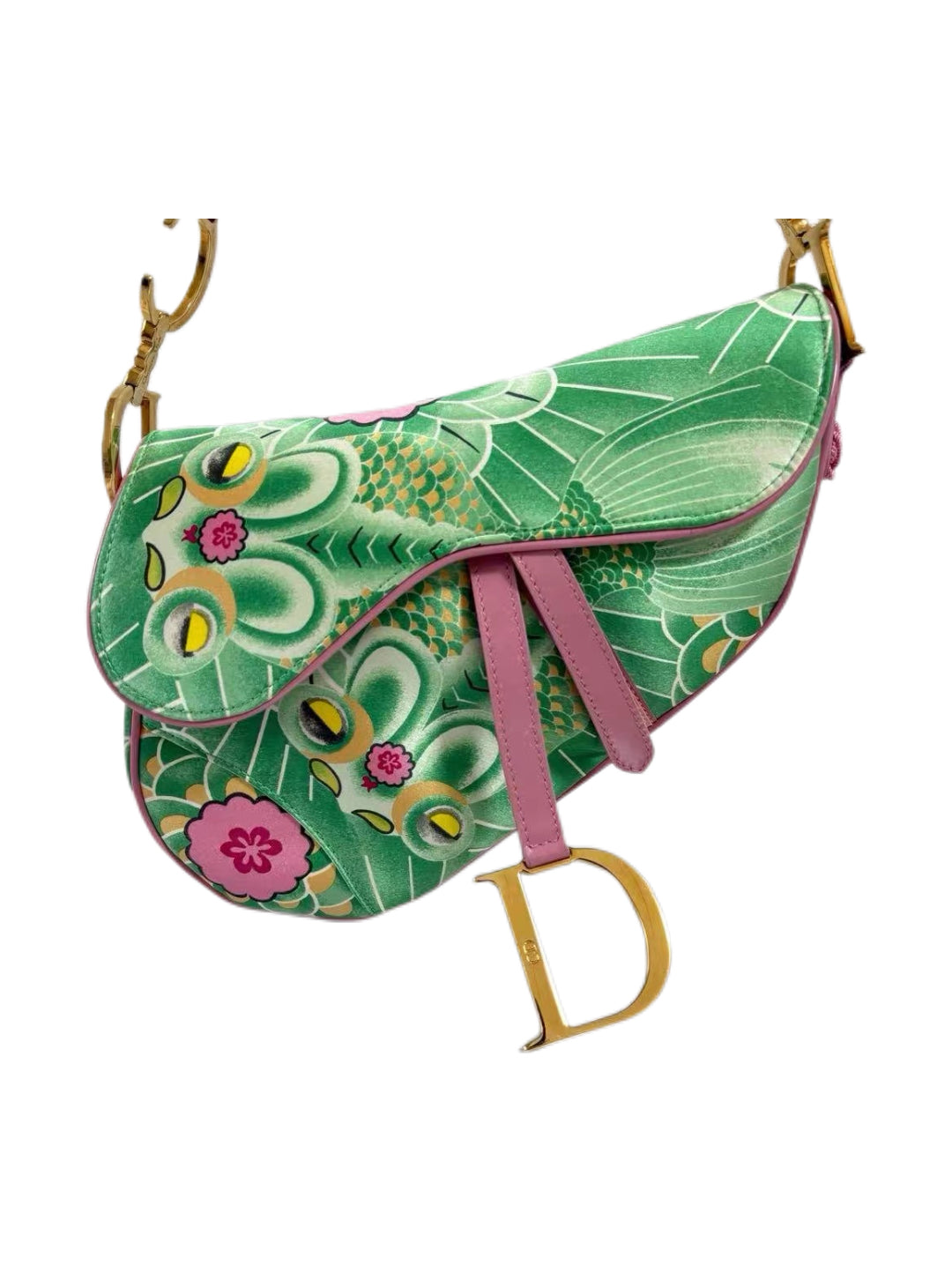 Christian Dior by John Galliano Limited Edition Silk Saddle Bag – Runway Piece (1 of 88)