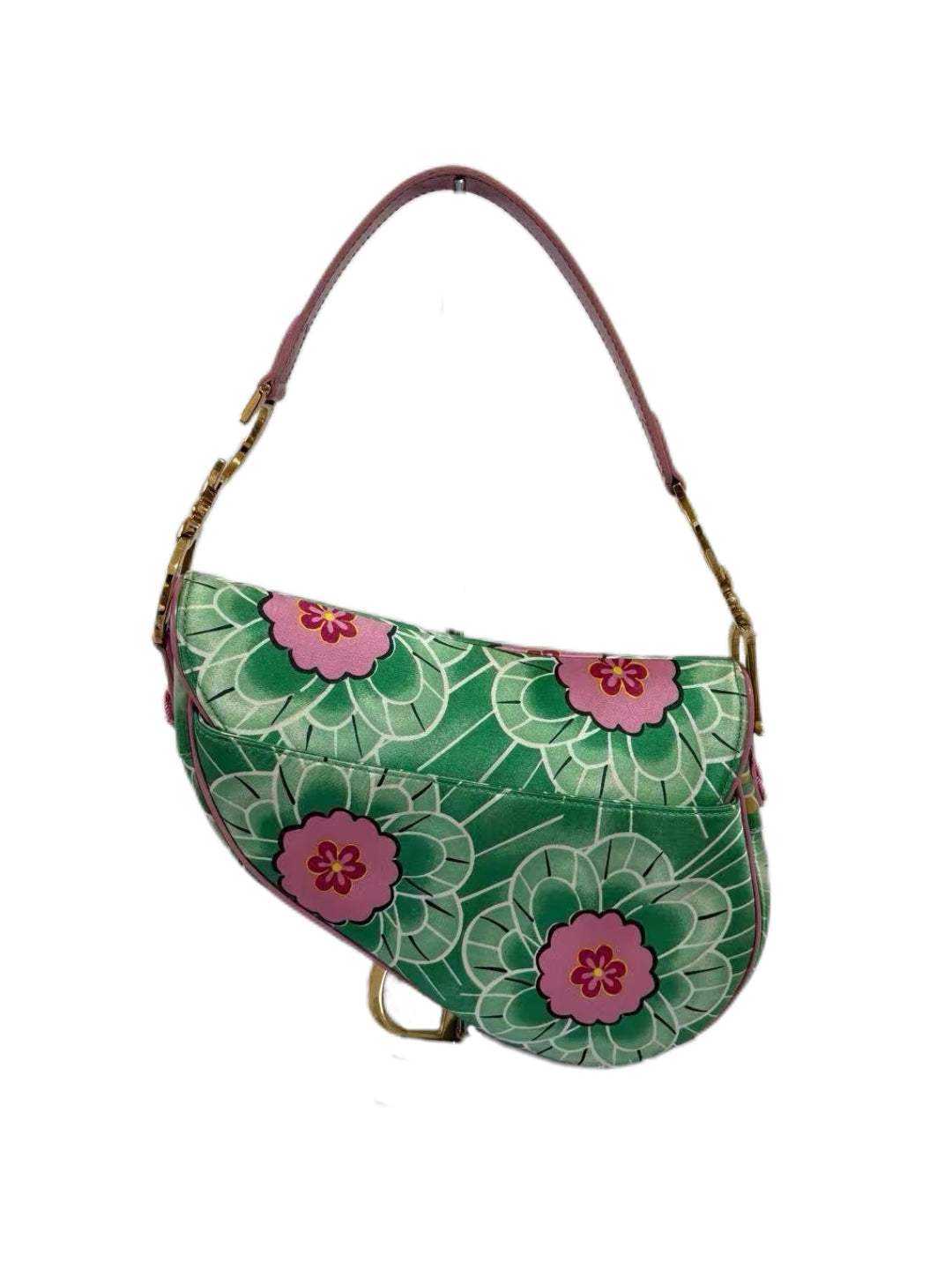 Christian Dior by John Galliano Limited Edition Silk Saddle Bag – Runway Piece (1 of 88)