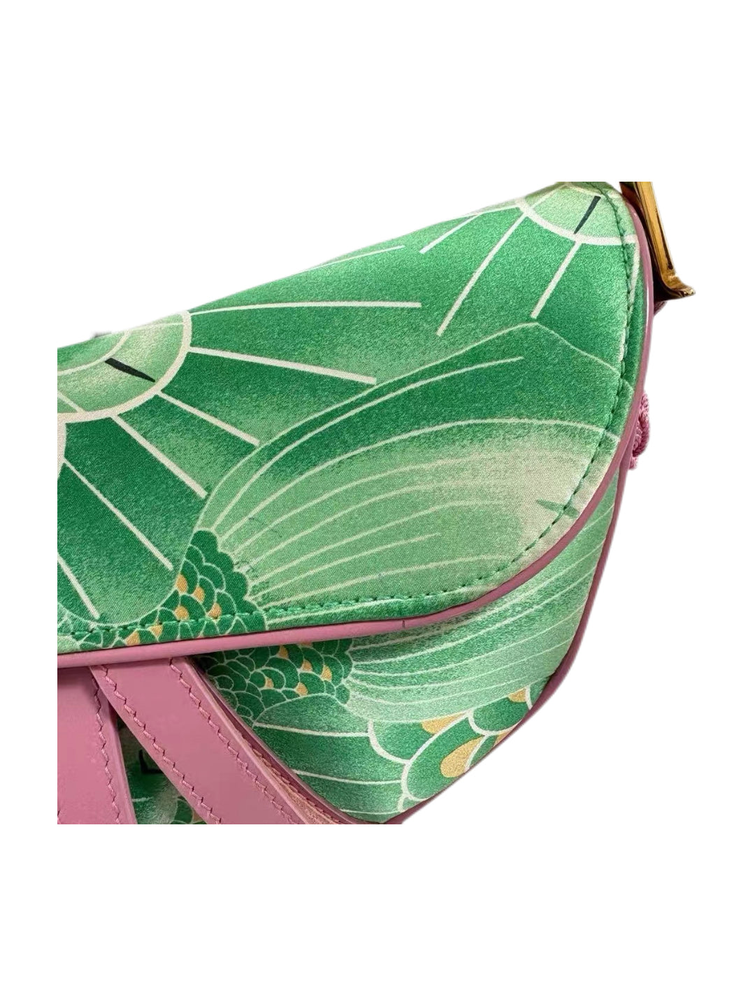 Christian Dior by John Galliano Limited Edition Silk Saddle Bag – Runway Piece (1 of 88)