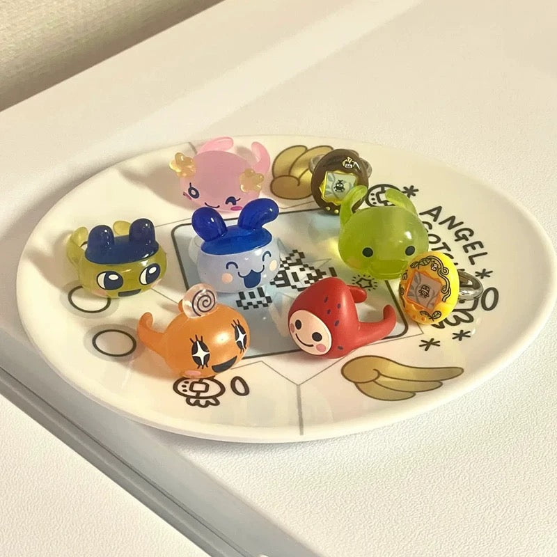 Tamagotchi Friends Character Ring Collection – Single or Full Set of 6