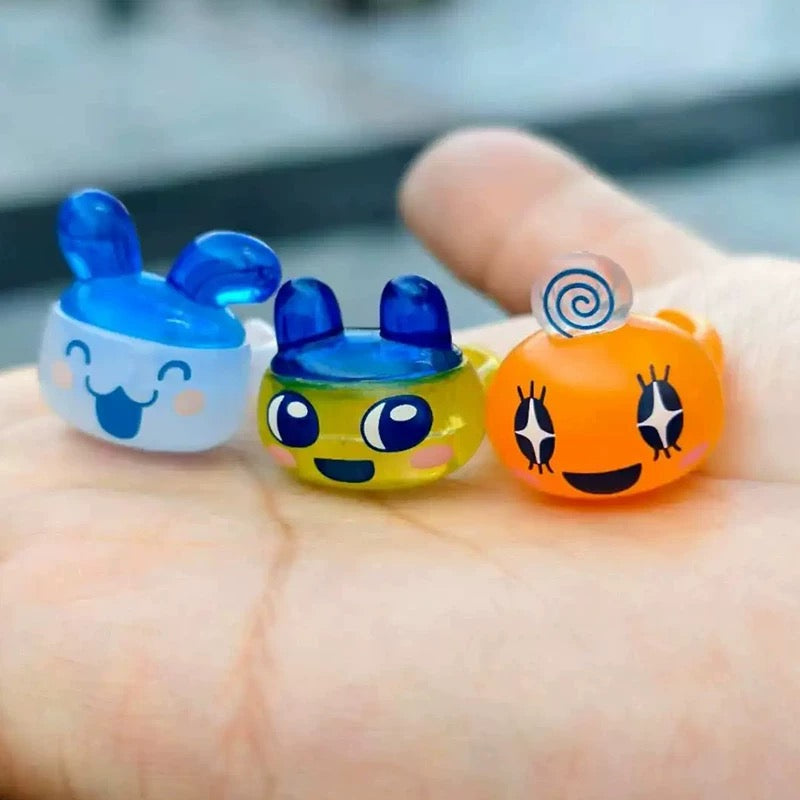 Tamagotchi Friends Character Ring Collection – Single or Full Set of 6
