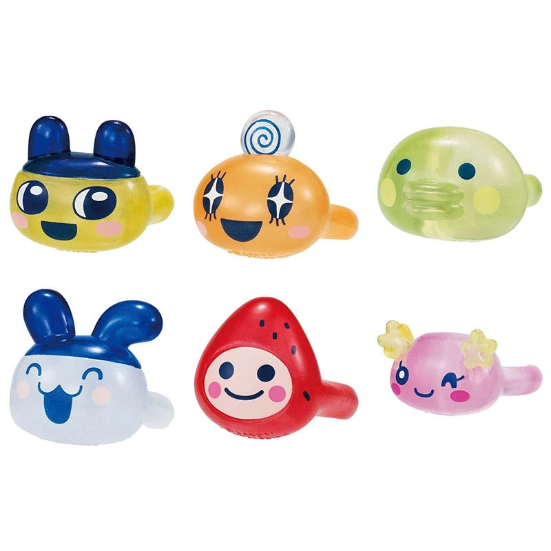 Tamagotchi Friends Character Ring Collection – Single or Full Set of 6