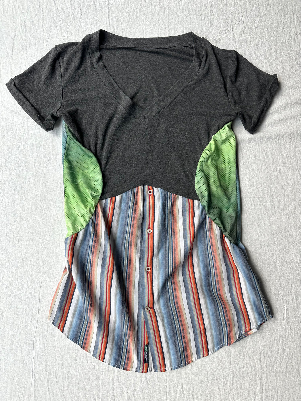 TRIO — Triple-Panel Reworked T-Shirt