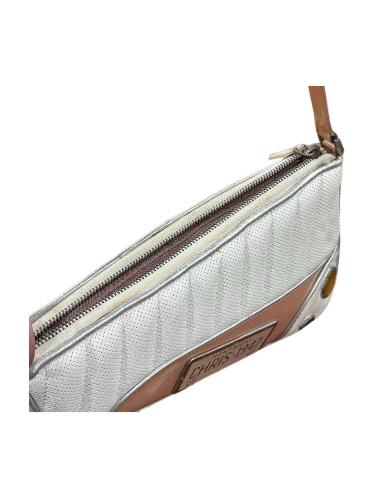 Christian Dior by John Galliano “Cadillac 1947” Runway Saddle Shoulder Bag – Automotive Collection CHRIS 1947 License Plate Archive Piece