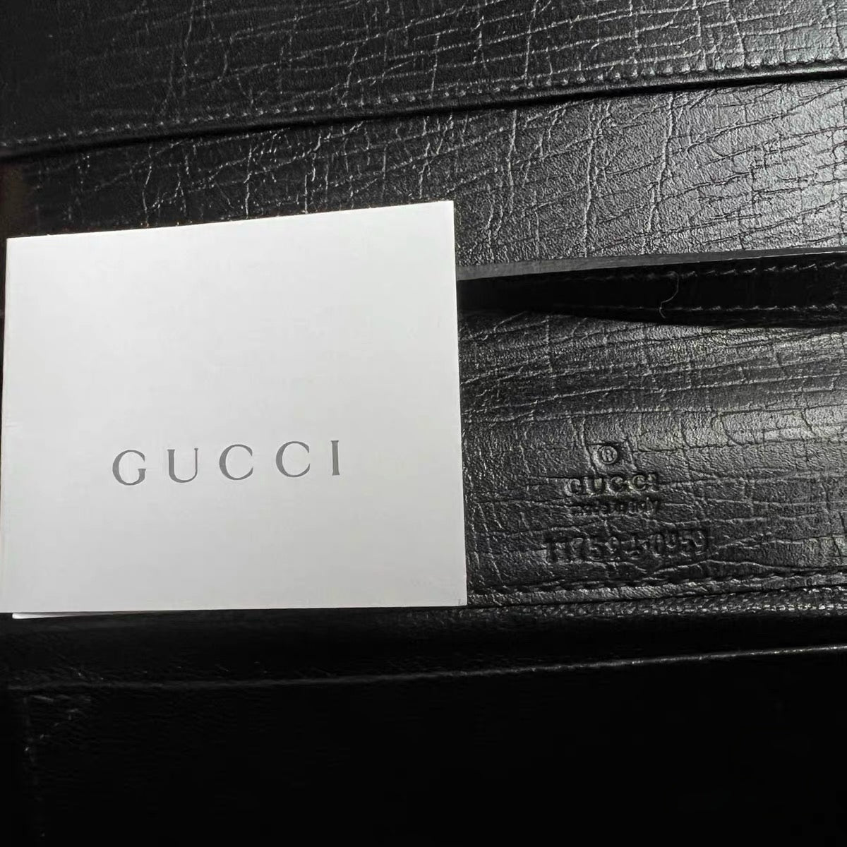 Gucci Vintage Black Leather Bamboo Shoulder Bag