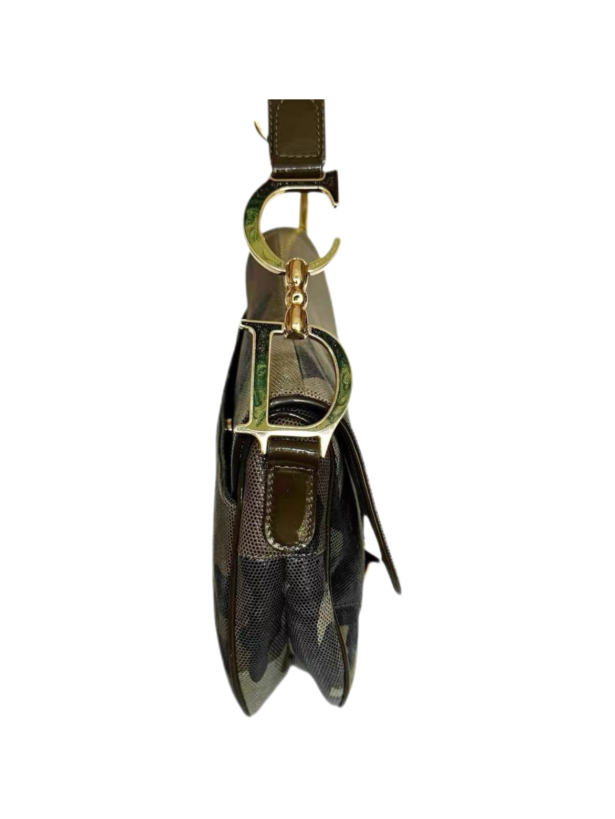 Christian Dior by John Galliano Camouflage Saddle Bag – Spring/Summer 2000 Runway Archive Piece