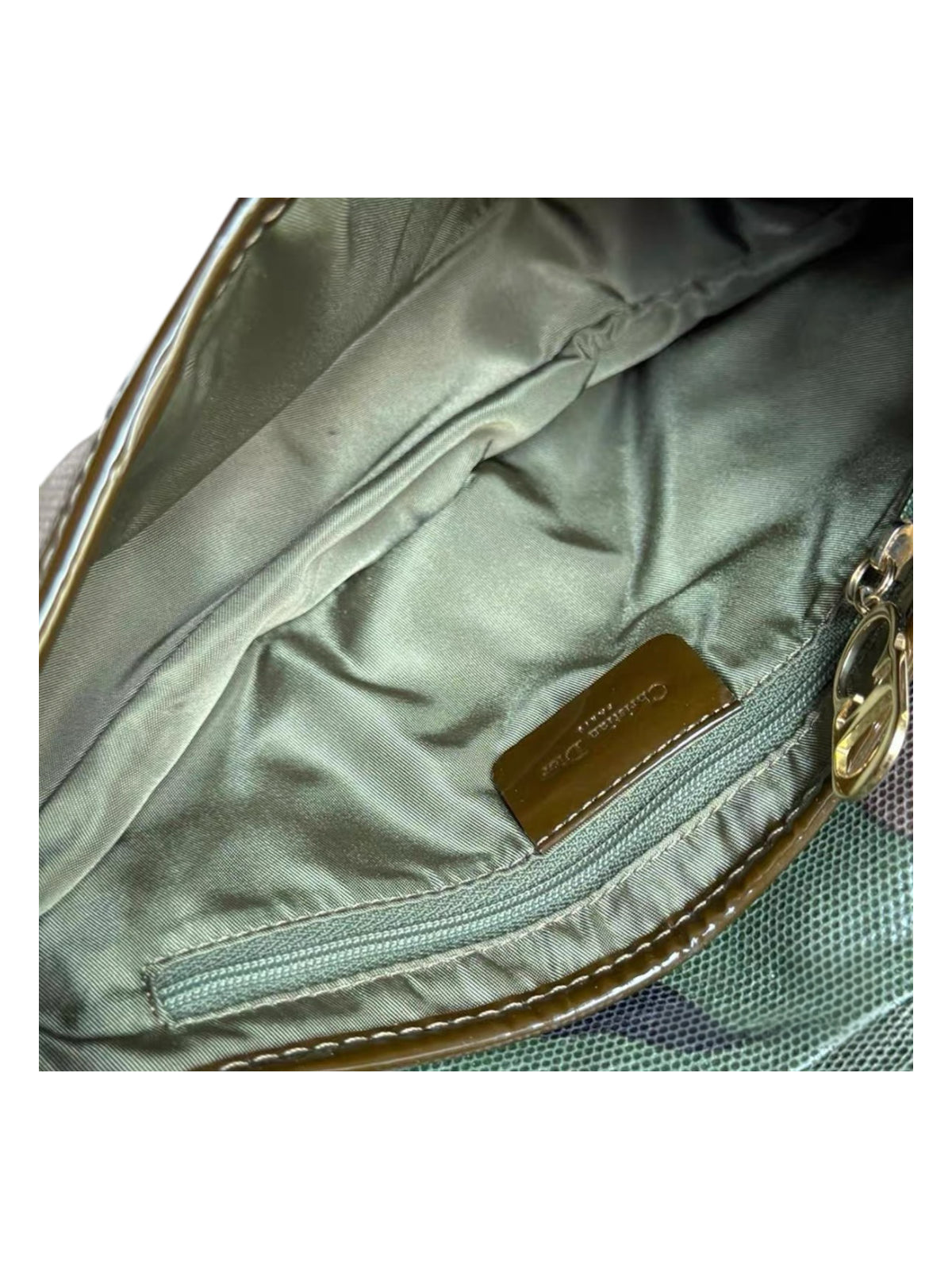 Christian Dior by John Galliano Camouflage Saddle Bag – Spring/Summer 2000 Runway Archive Piece