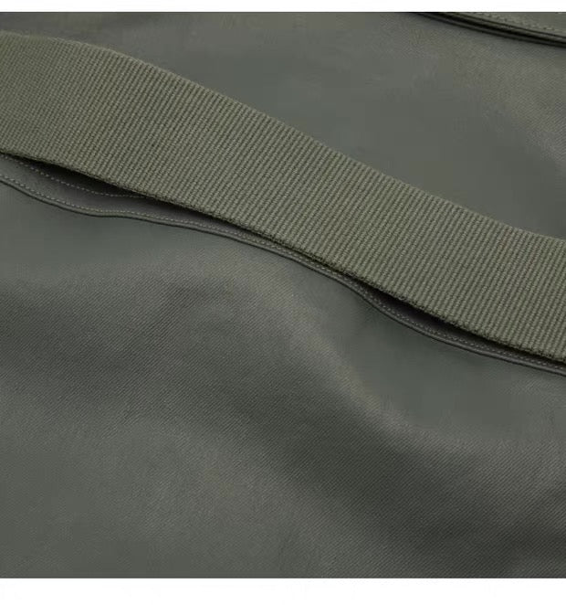 DRKSHDW Rick Owens Moss Green Snap-Button Overshirt