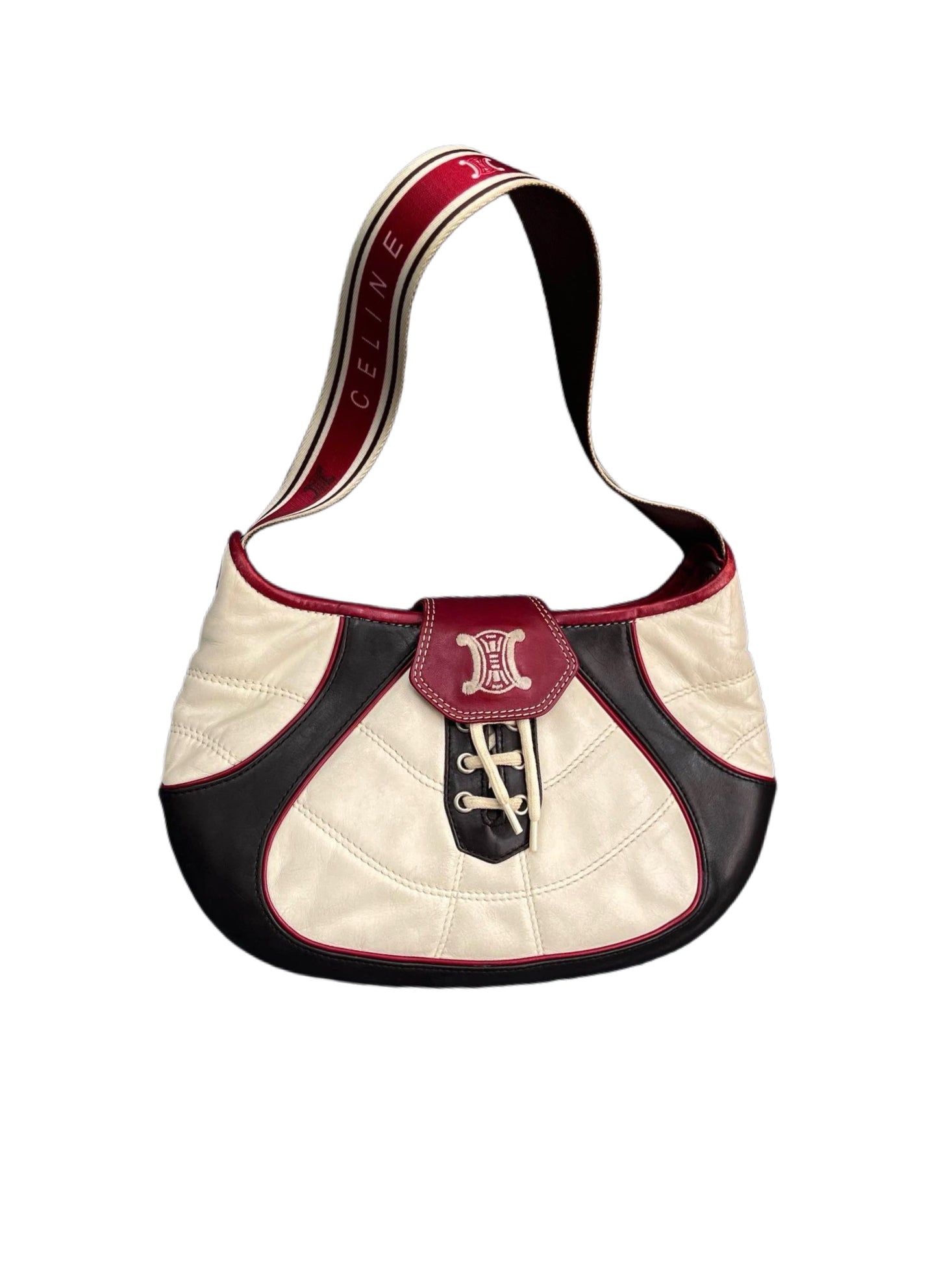 Celine 2002 FIFA World Cup Limited Edition Football Shoulder Bag – Numbered Leather Baguette