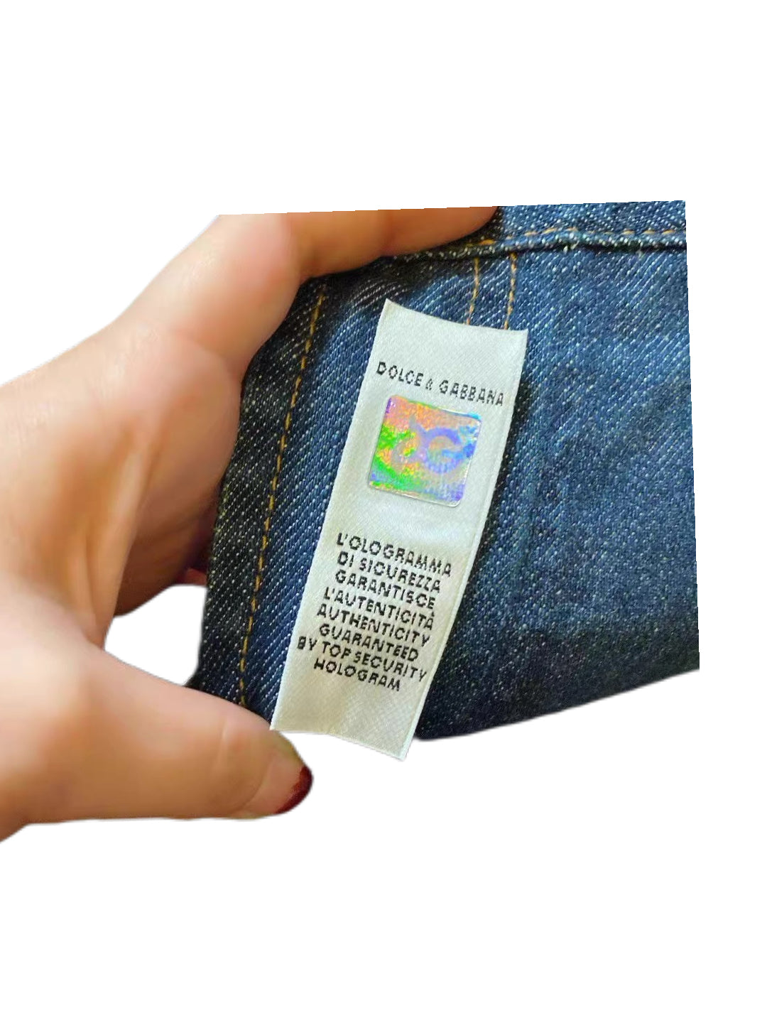 Dolce & Gabbana Patchwork Graphic Denim Jeans – Y2K Runway Archive Deadstock Piece