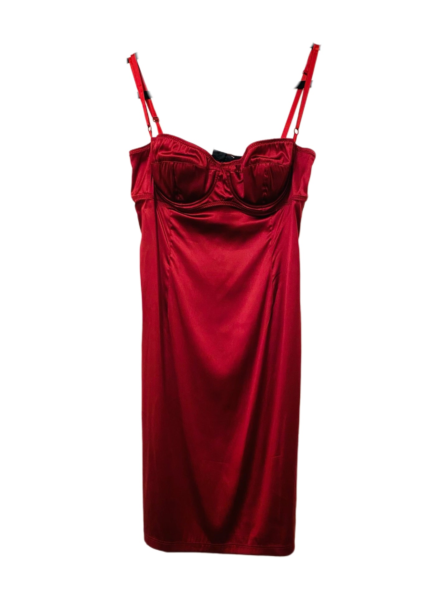 Dolce & Gabbana 1999 Runway Floral Appliqué Sheer Silk Layered Dress Set