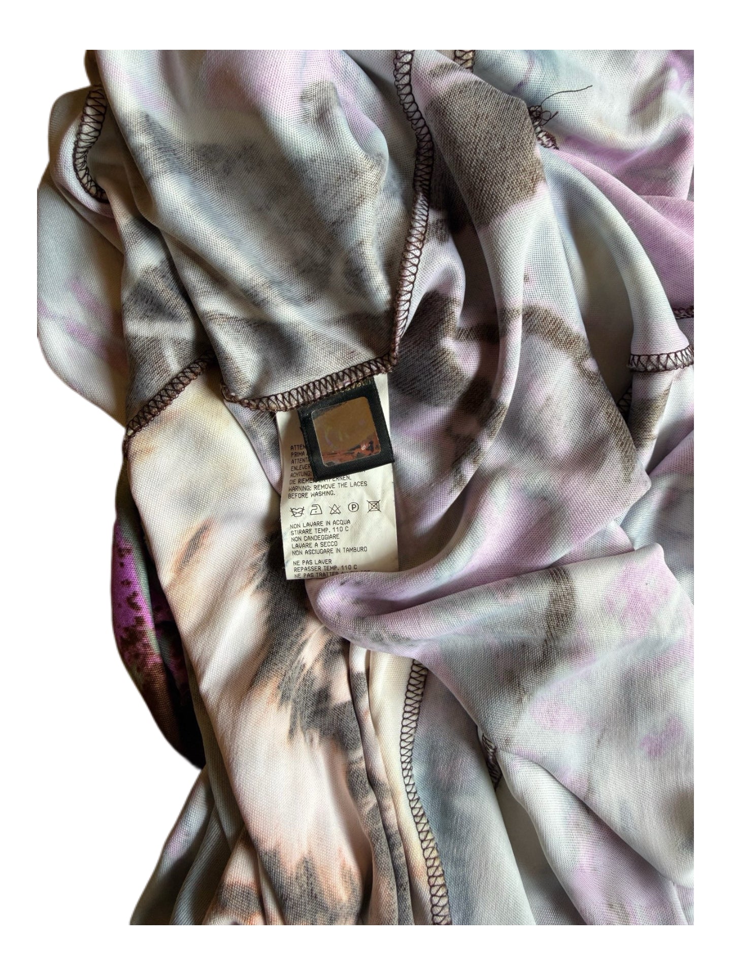 Roberto Cavalli Archive Tiger Jungle Print Stretch Maxi Dress