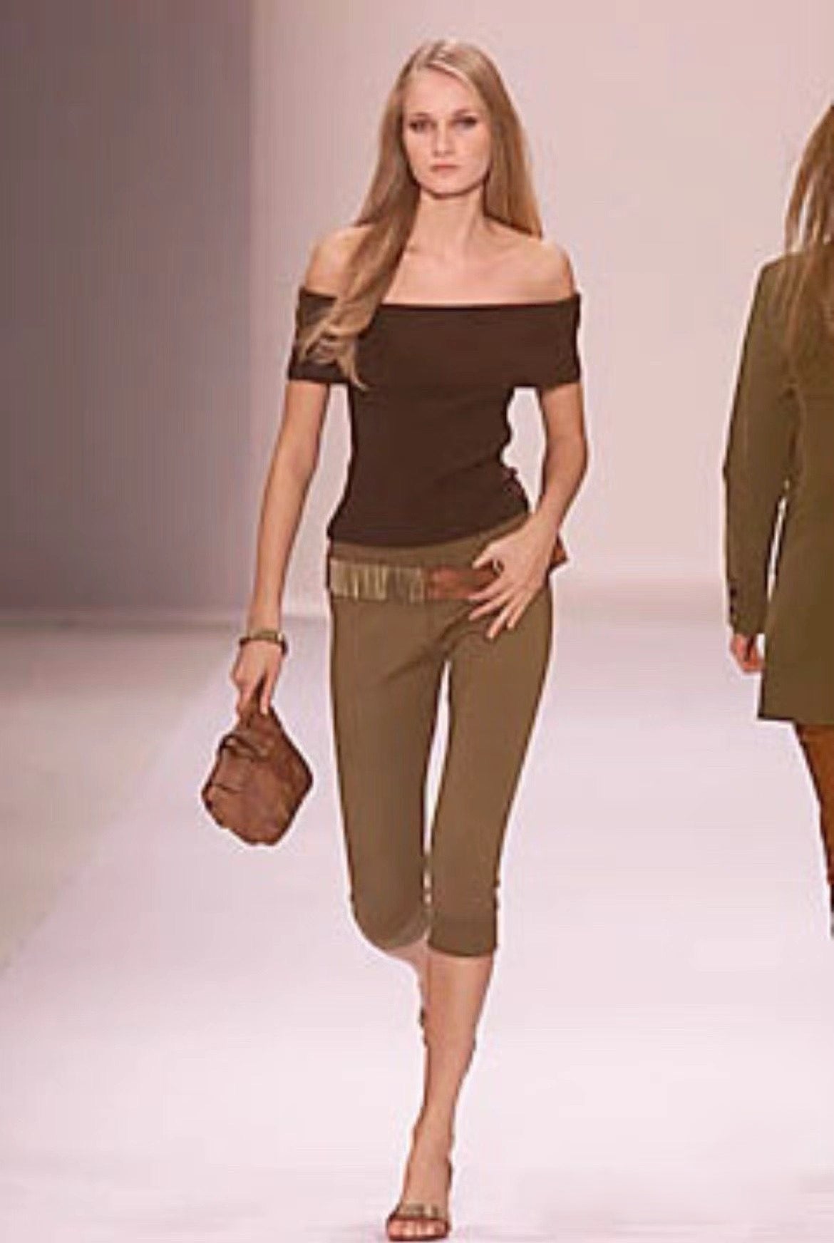 Celine 2001 Runway Ammo Belt Bag – Vintage Leather Utility Waist Bag by Phoebe Philo Era Style