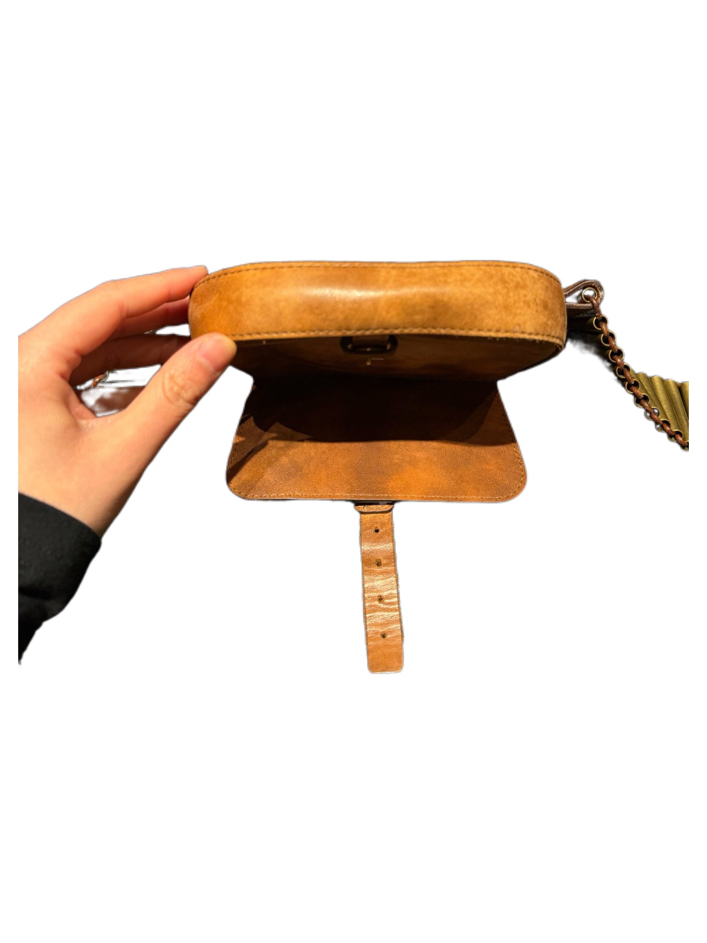 Celine 2001 Runway Ammo Belt Bag – Vintage Leather Utility Waist Bag by Phoebe Philo Era Style