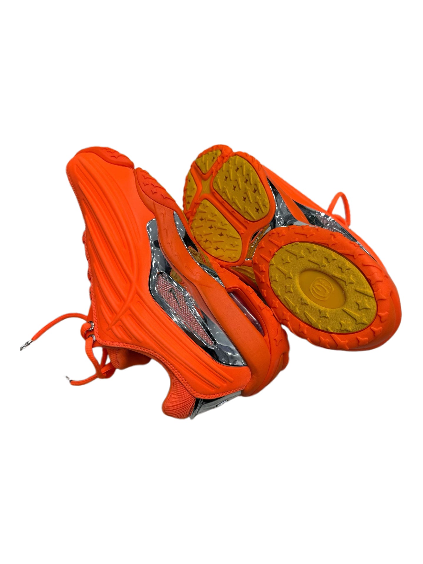 Nike x Chrome Hearts x Drake “Terra” Orange Sneakers – Ultra Rare Limited Edition Custom Piece