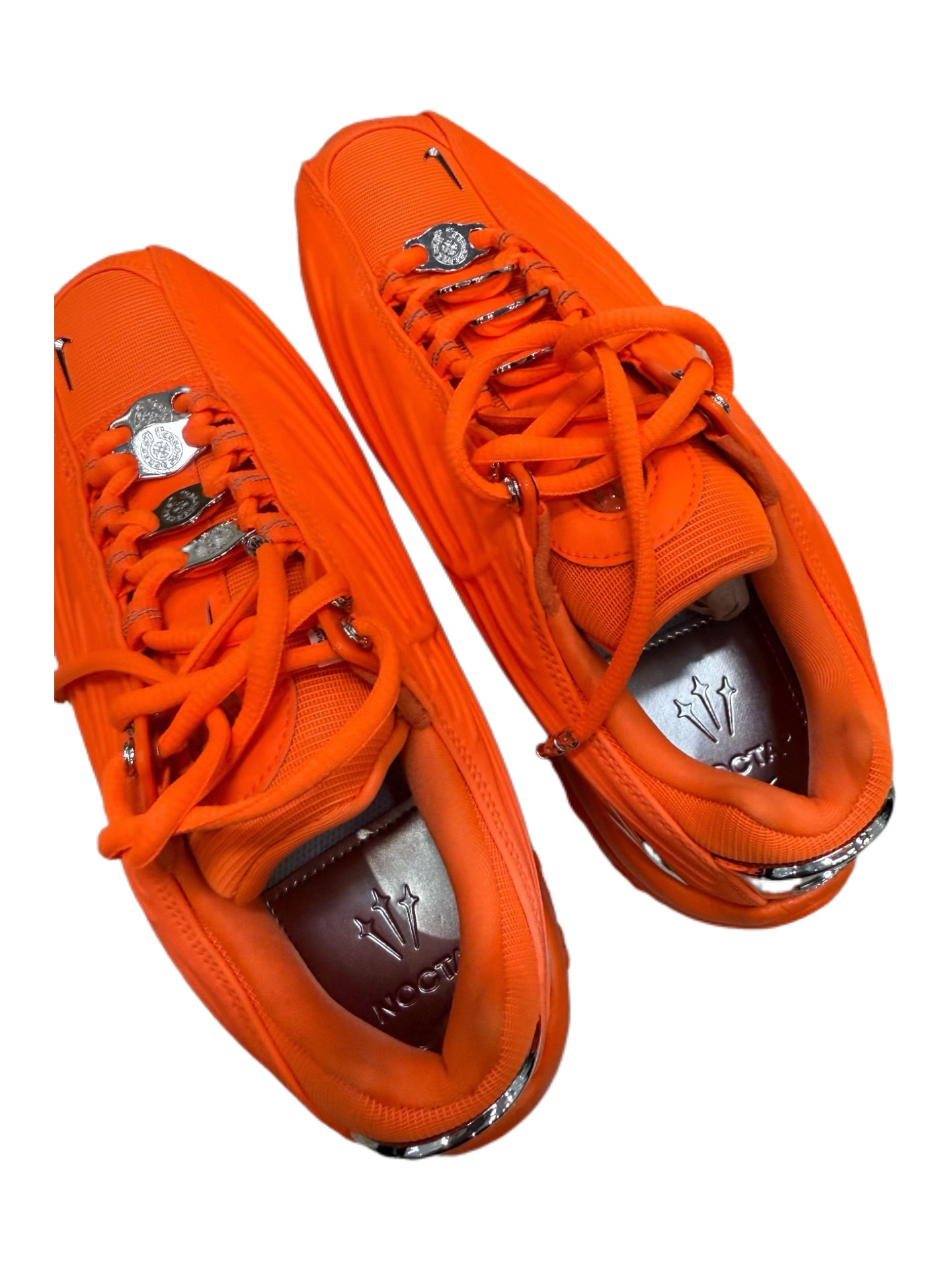 Nike x Chrome Hearts x Drake “Terra” Orange Sneakers – Ultra Rare Limited Edition Custom Piece