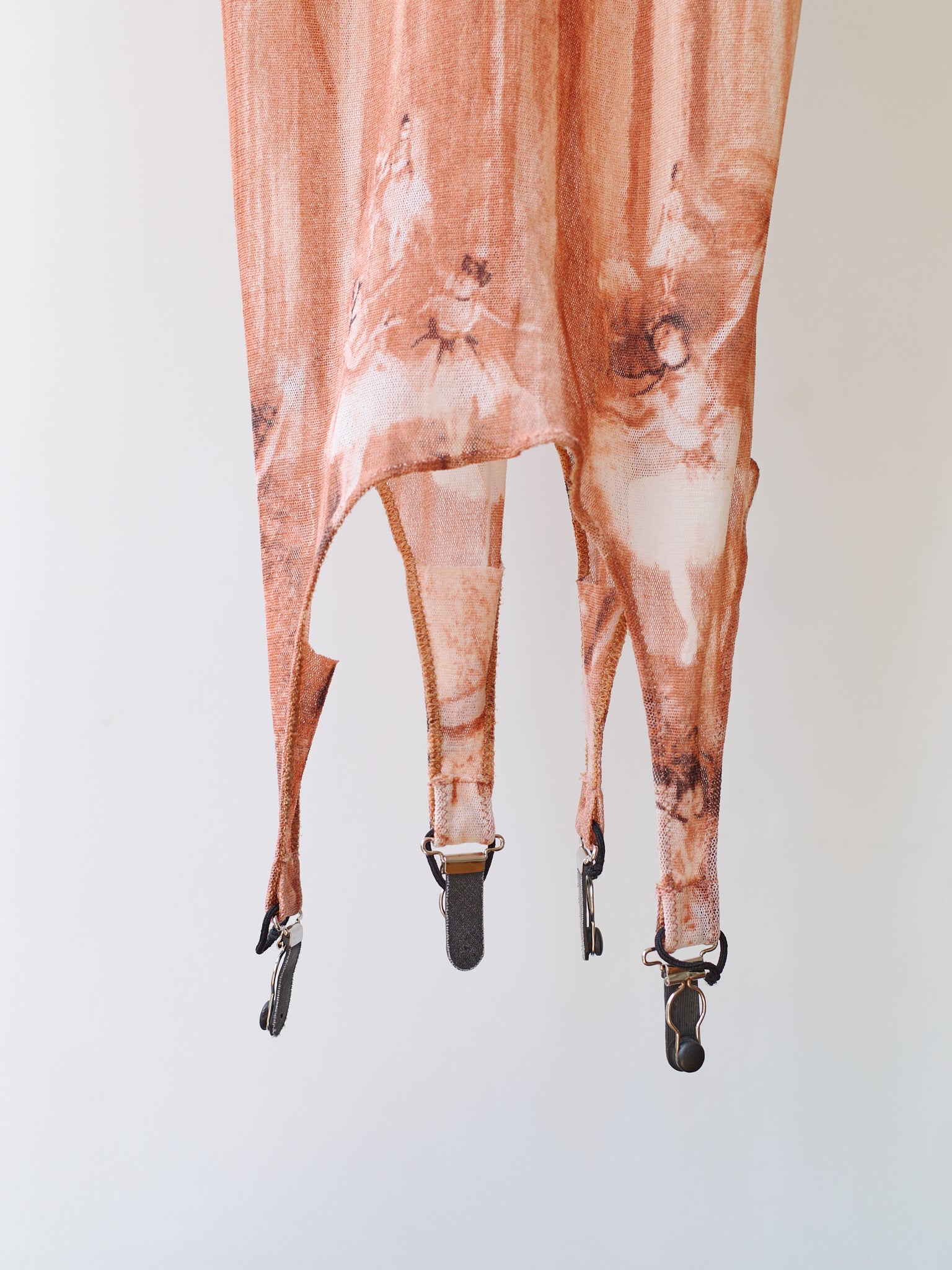 Jean Paul Gaultier S/S 2004 Degas Ballerina Mesh Suspender Top