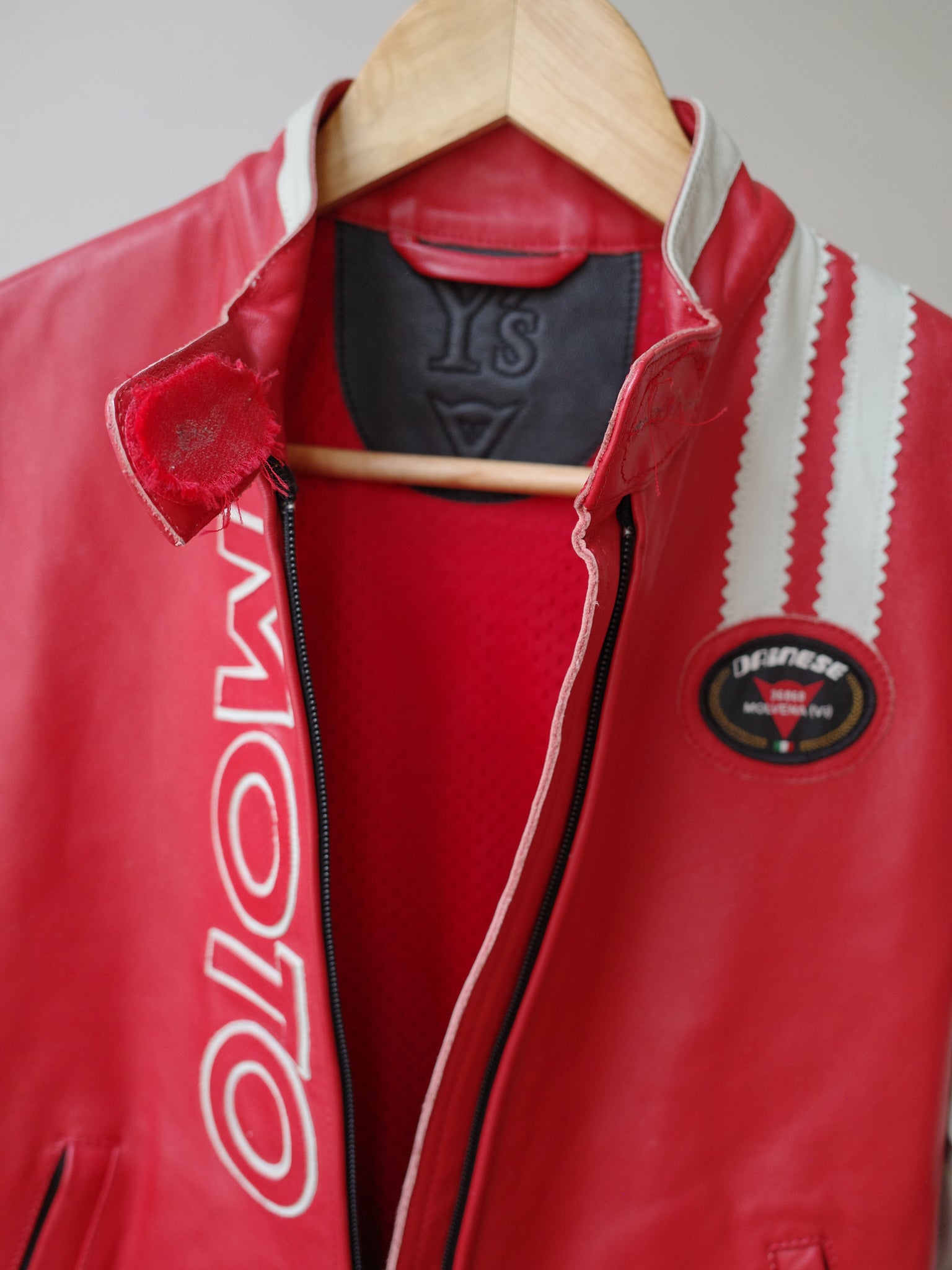 Y’s × Dainese Moto Leather Jacket Runway Archive