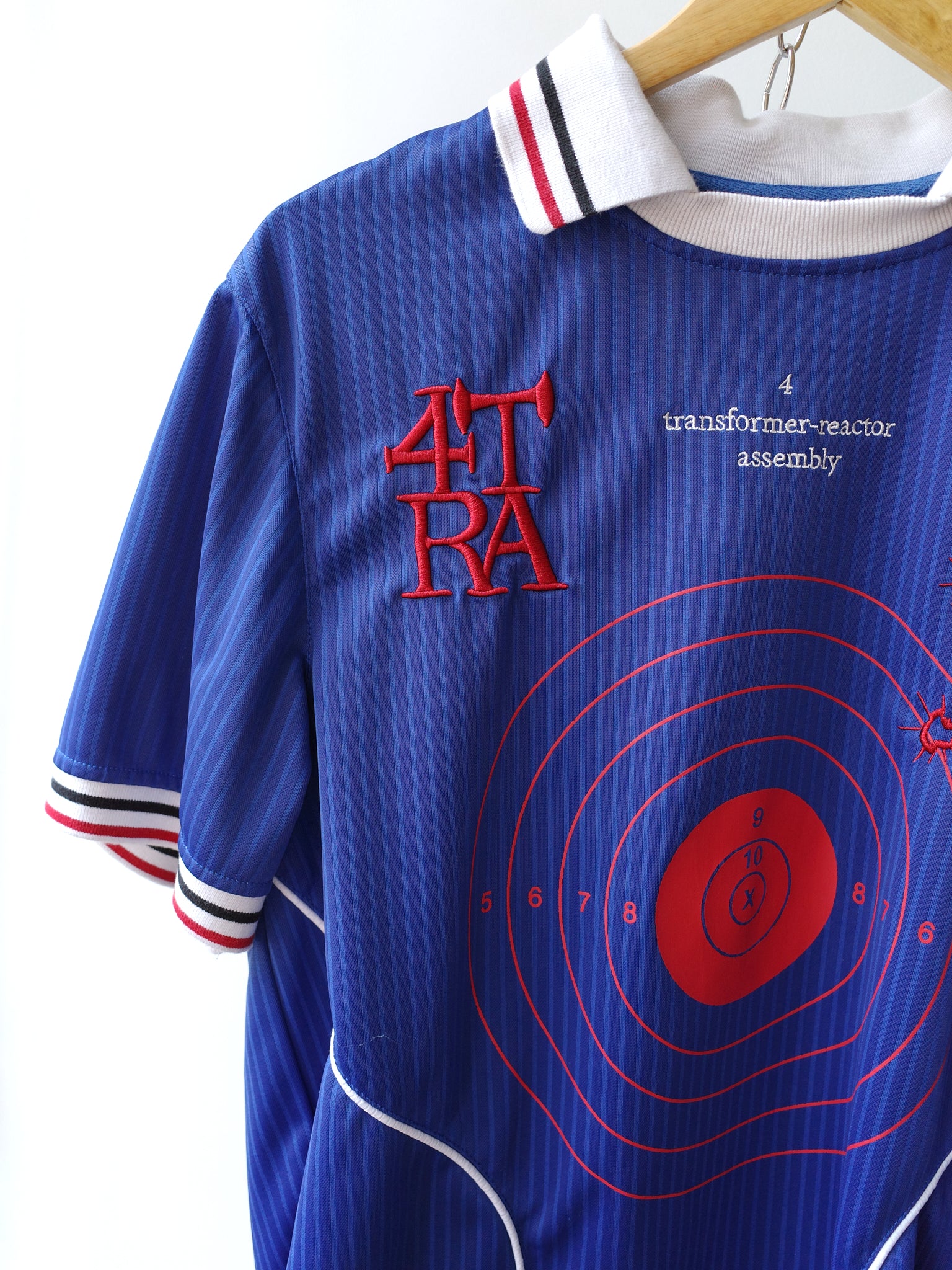 4TRA Blue Tactical Target Polo Shirt