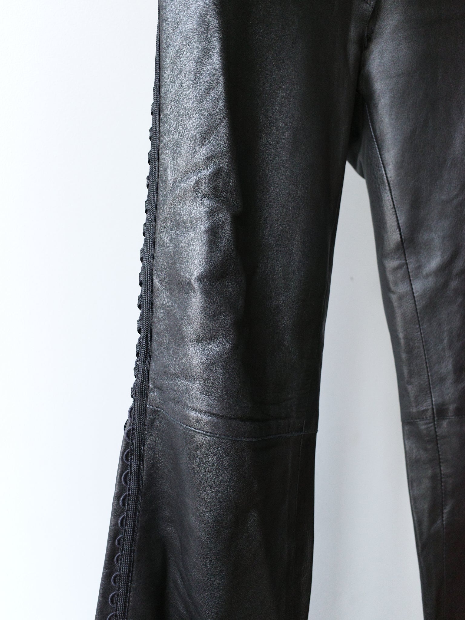 Christian Dior F/W 2003 “Hardcore Romance” Bondage Leather Pants