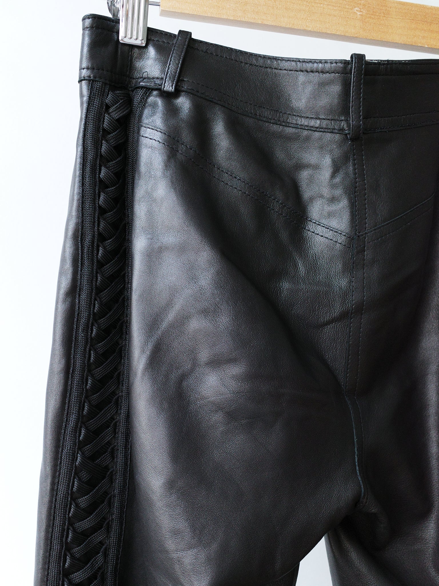 Christian Dior F/W 2003 “Hardcore Romance” Bondage Leather Pants