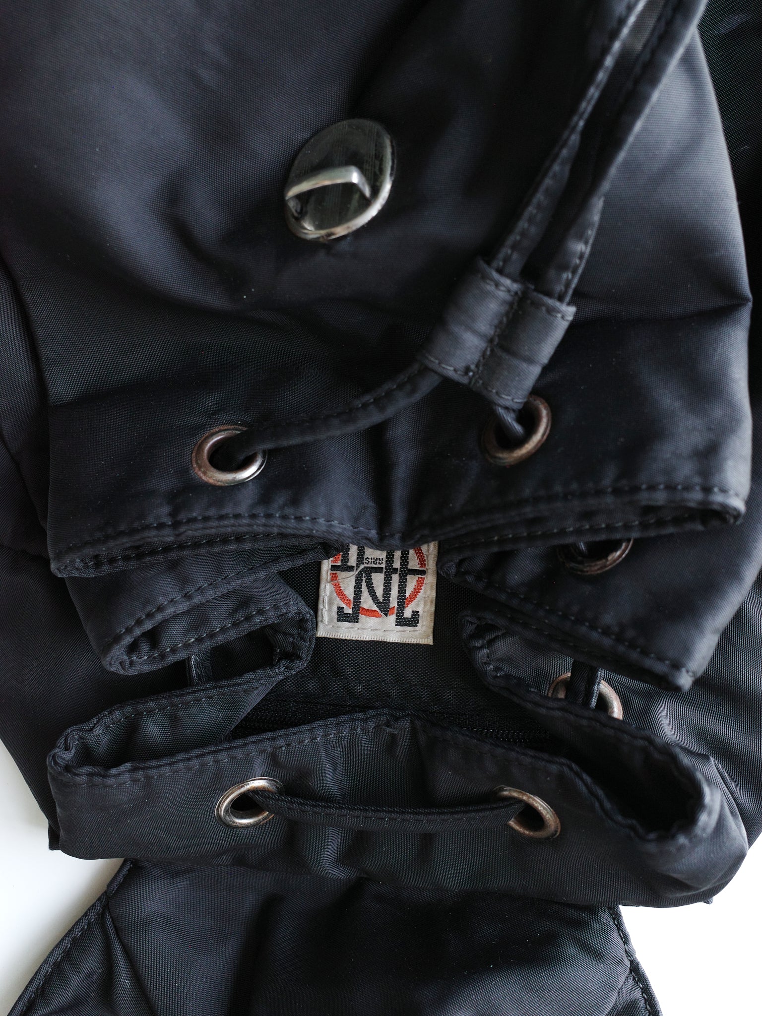 Jean Paul Gaultier 90s Nylon Drawstring Backpack