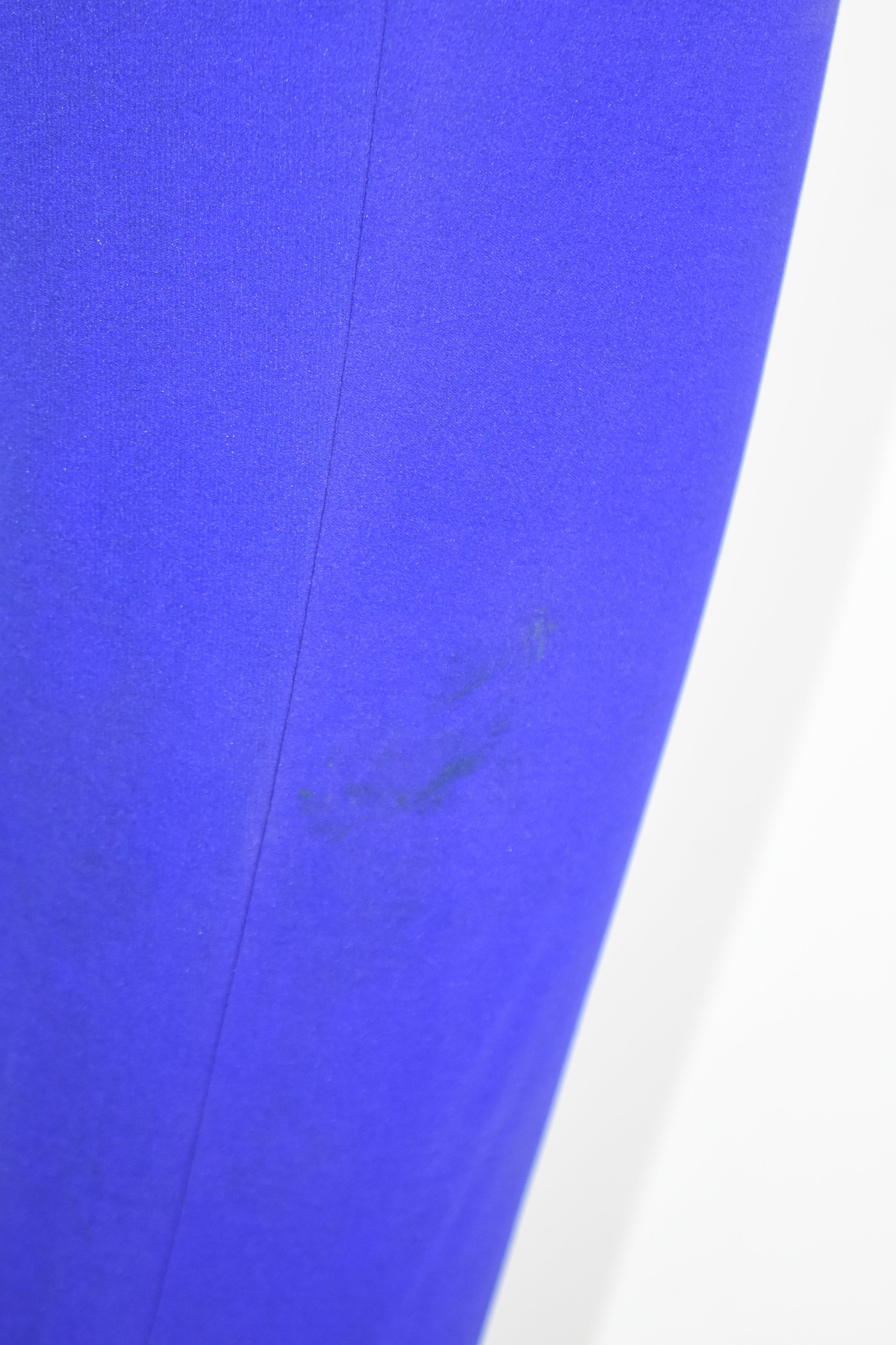 Walter Van Beirendonck “W&LT” Electric Blue Stretch Pants – 1990s Archive Piece