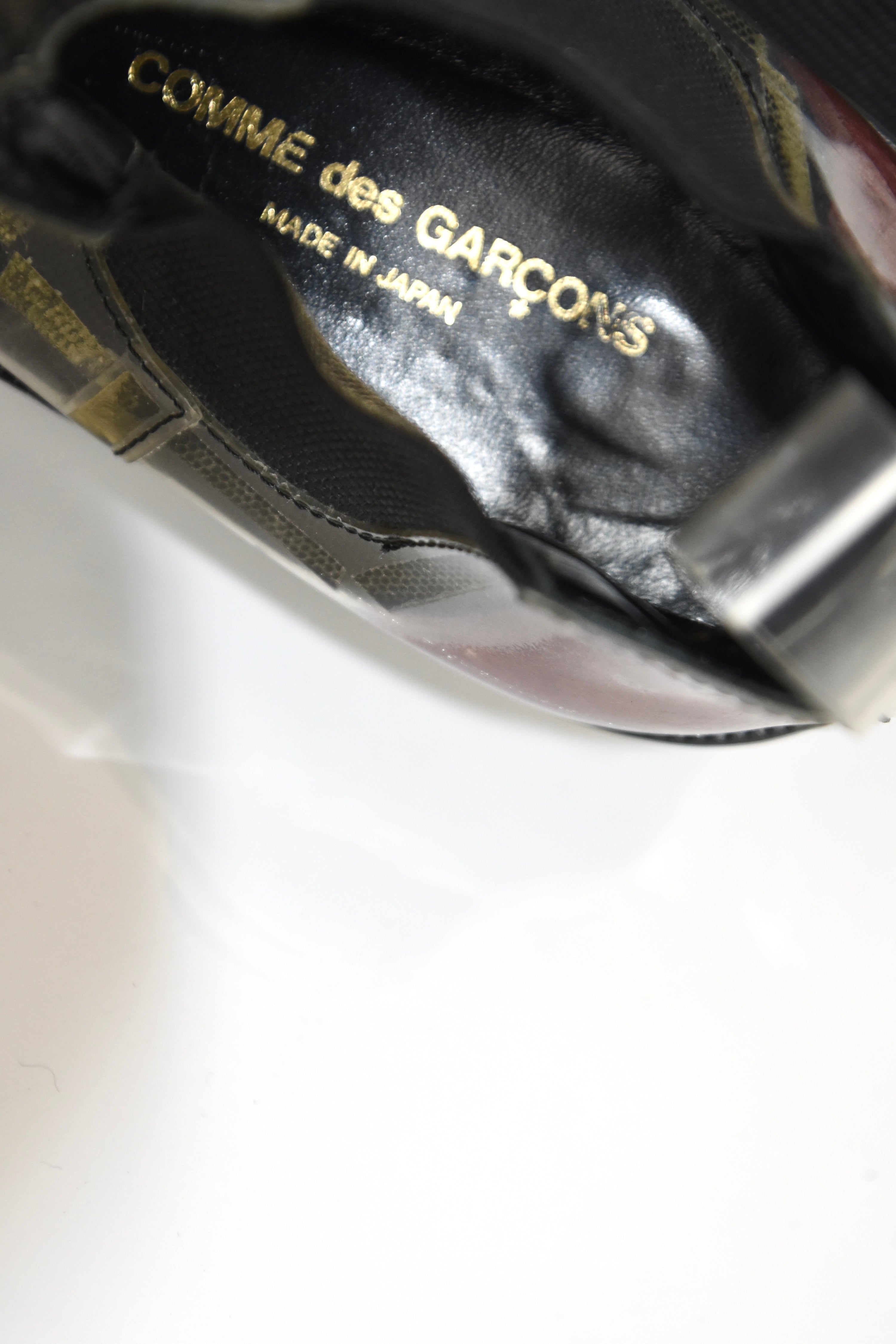 Comme des Garçons Transparent PVC Cover Shoes