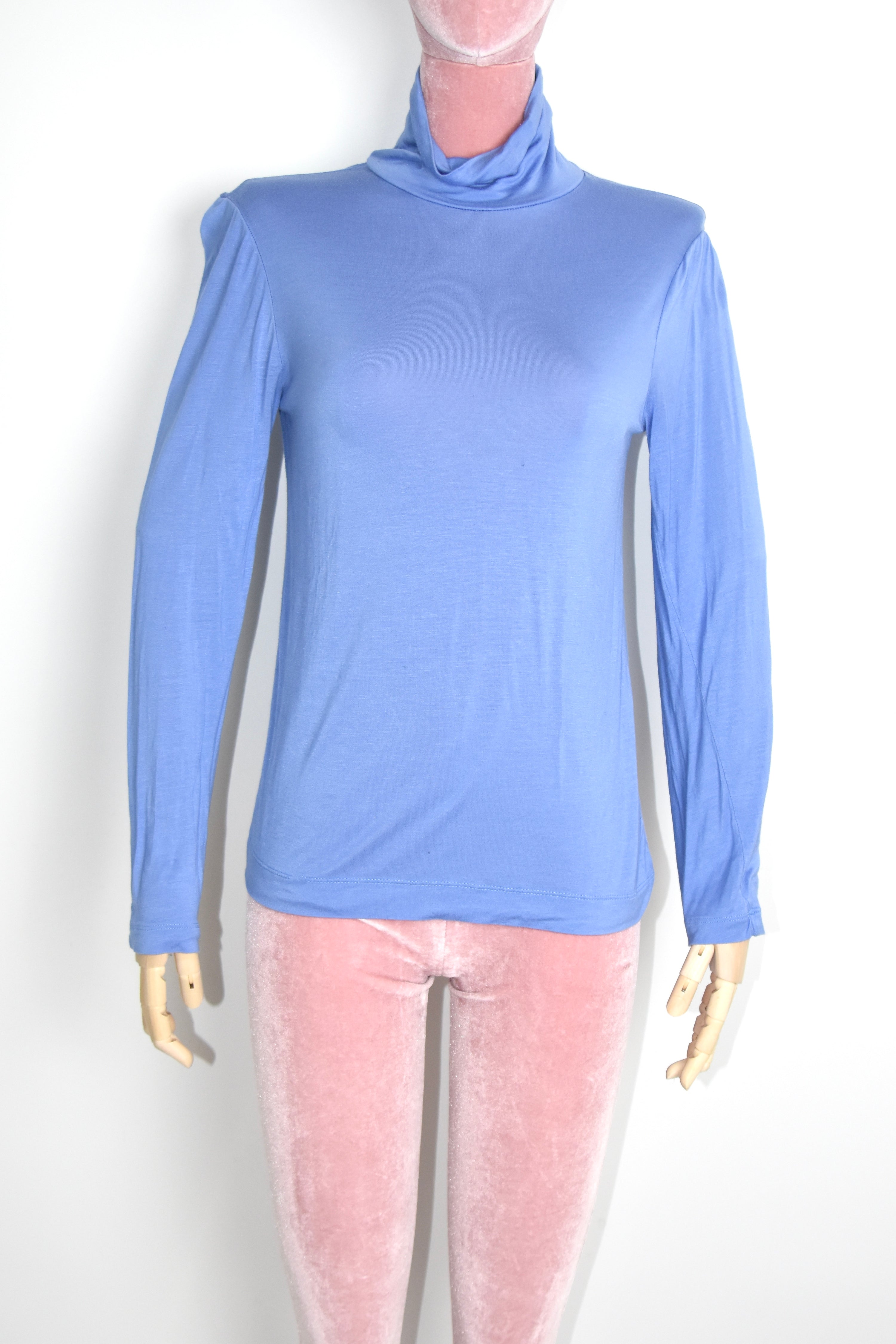 Dries Van Noten Sheer Violet Base Layer Top