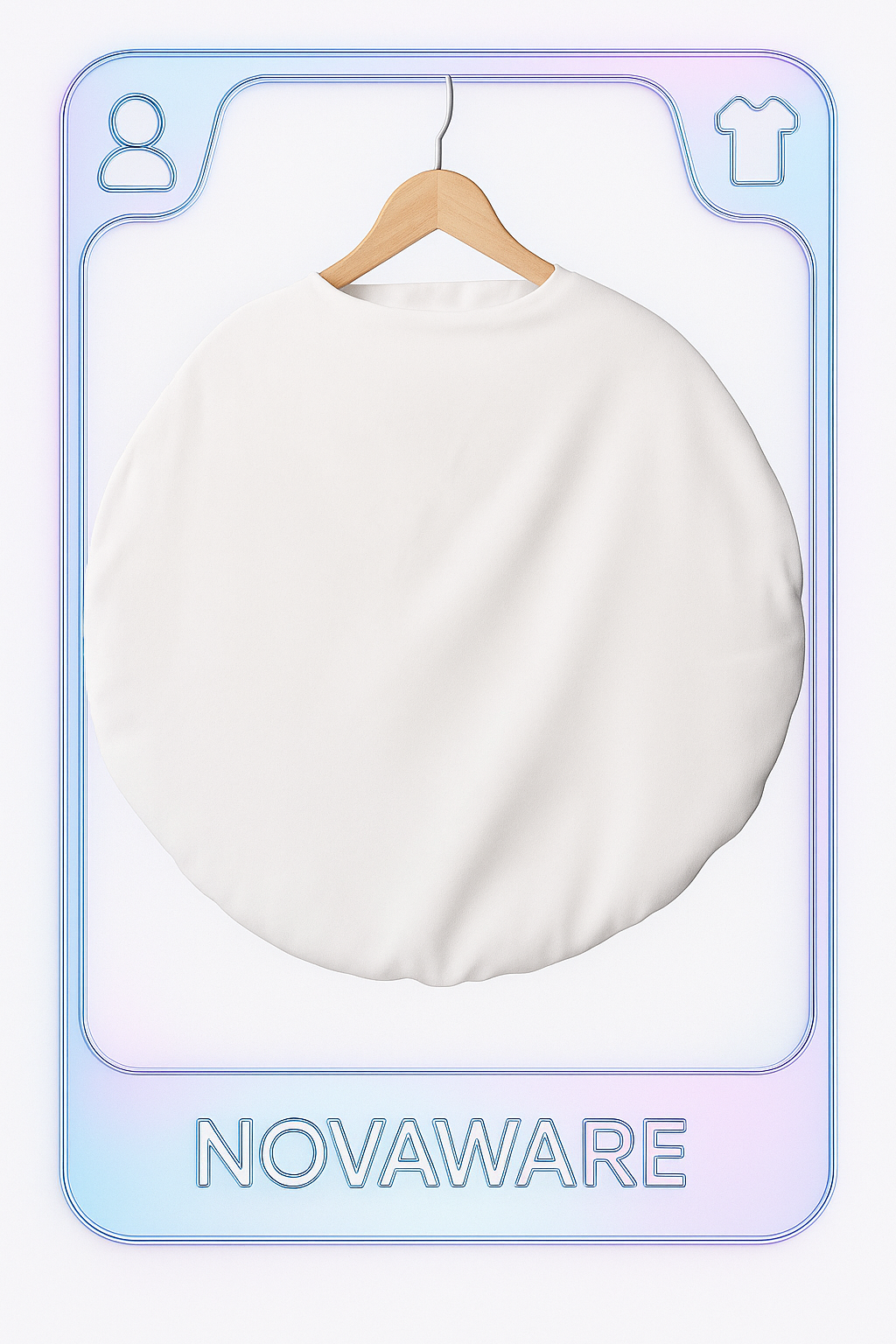 Maison Margiela MM6 White Circular Padded Top