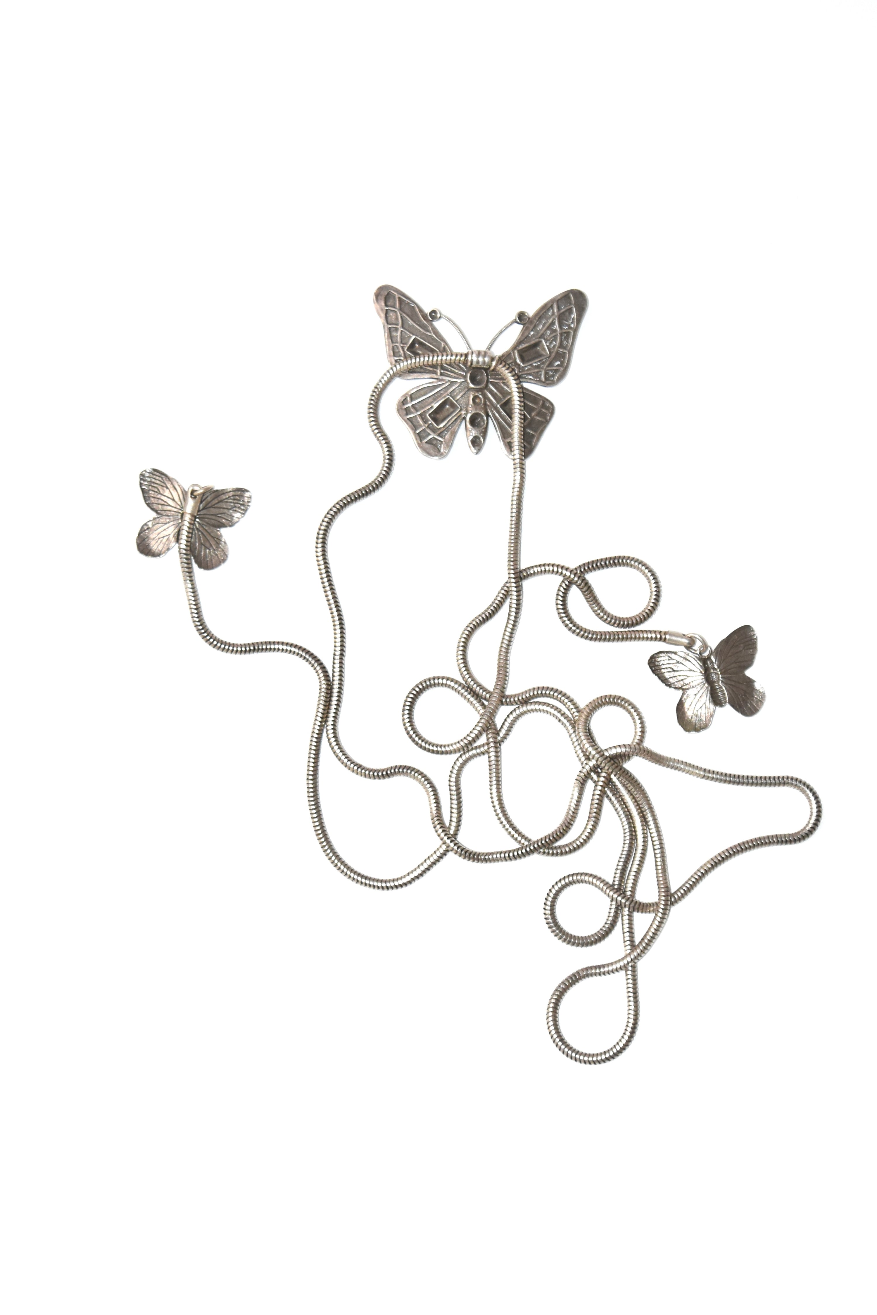 Jean Paul Gaultier Triple-Wrap Butterfly Choker