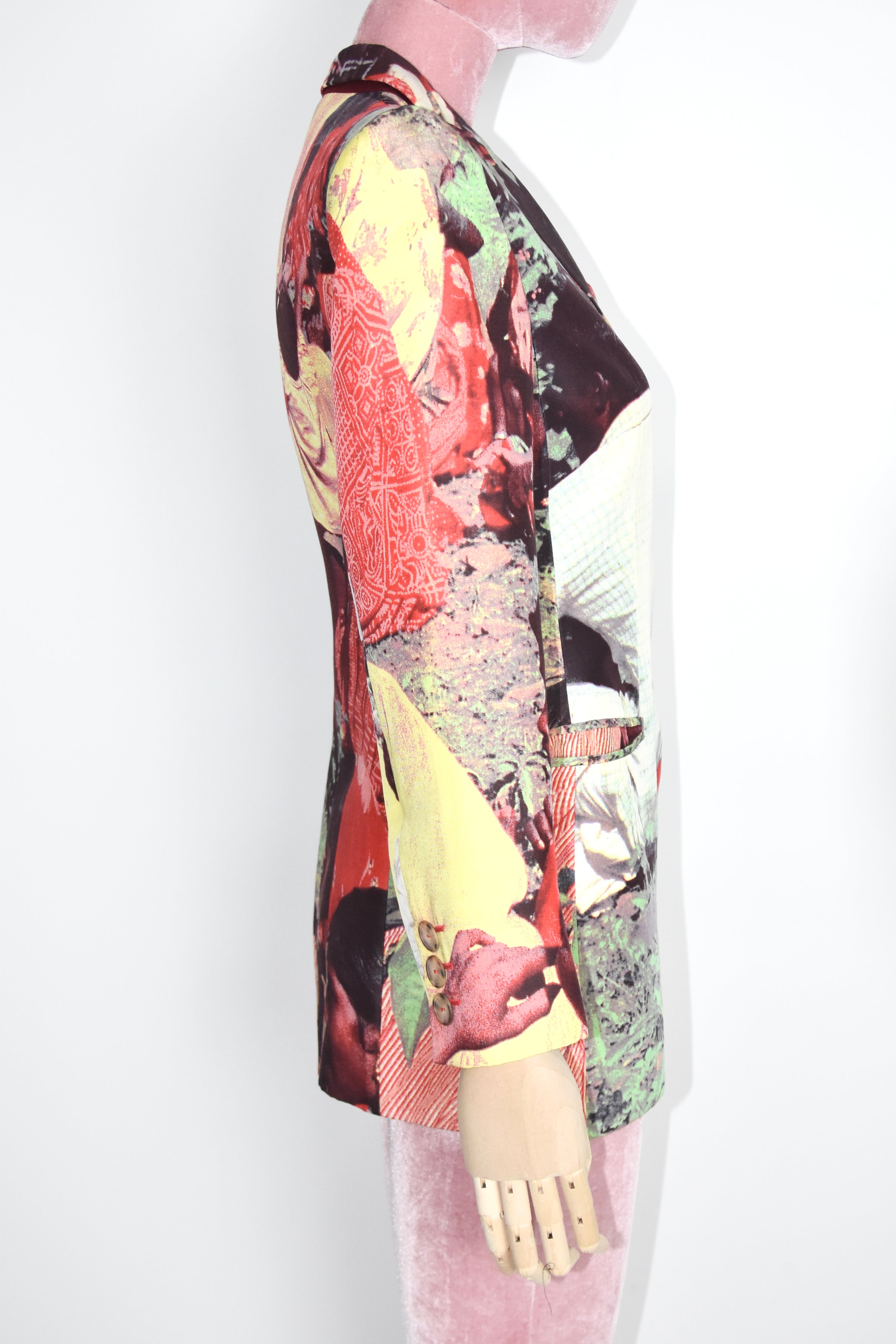 Moschino Vintage All-Over Print Jacket