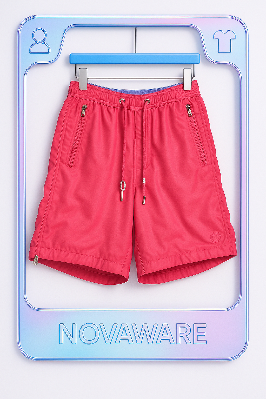 Hot Pink Nylon Tech Shorts – FUTURE SPORT Edition