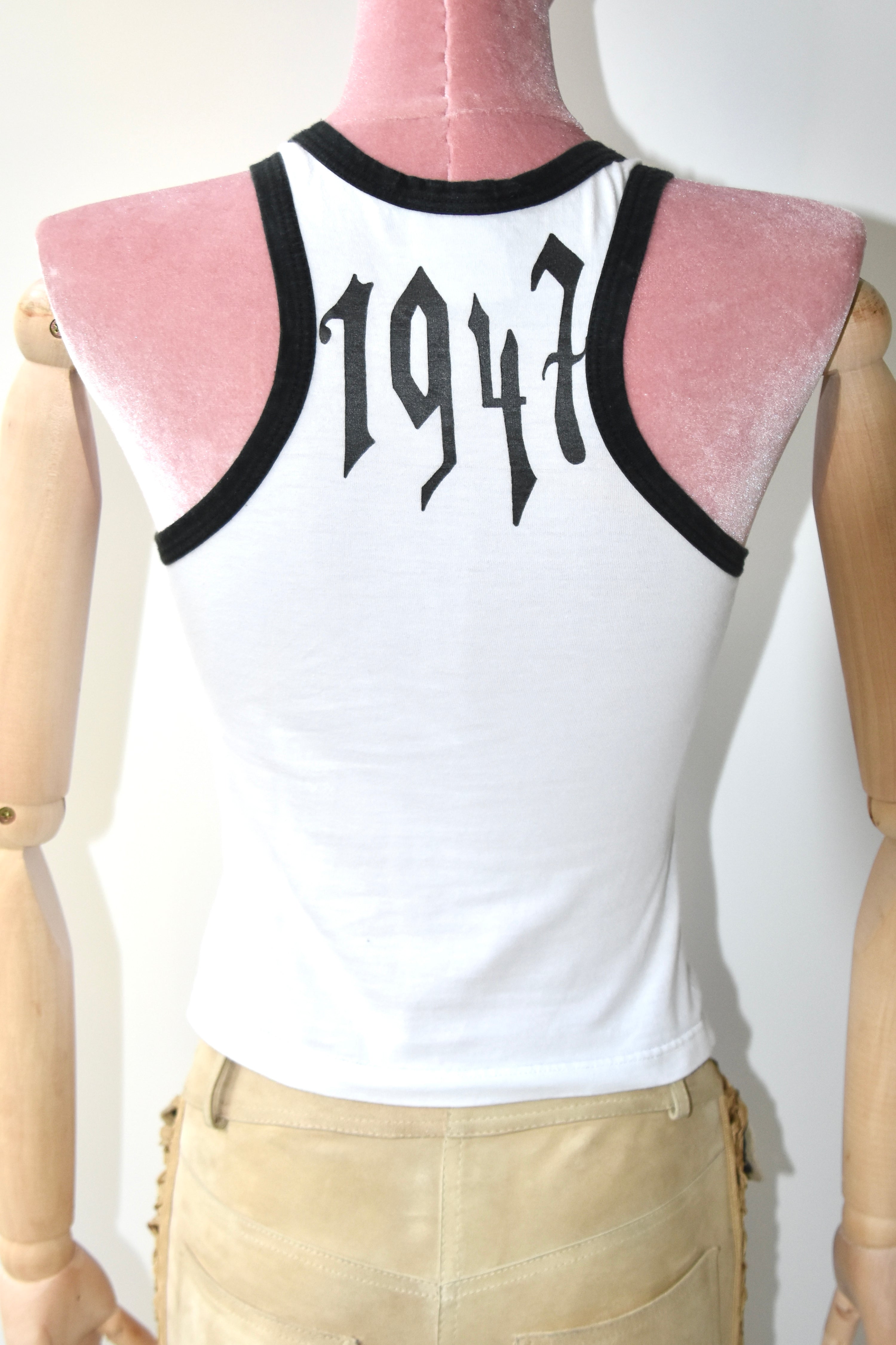 Christian Dior S/S 2002 “Hardcore” Punk Tank Top