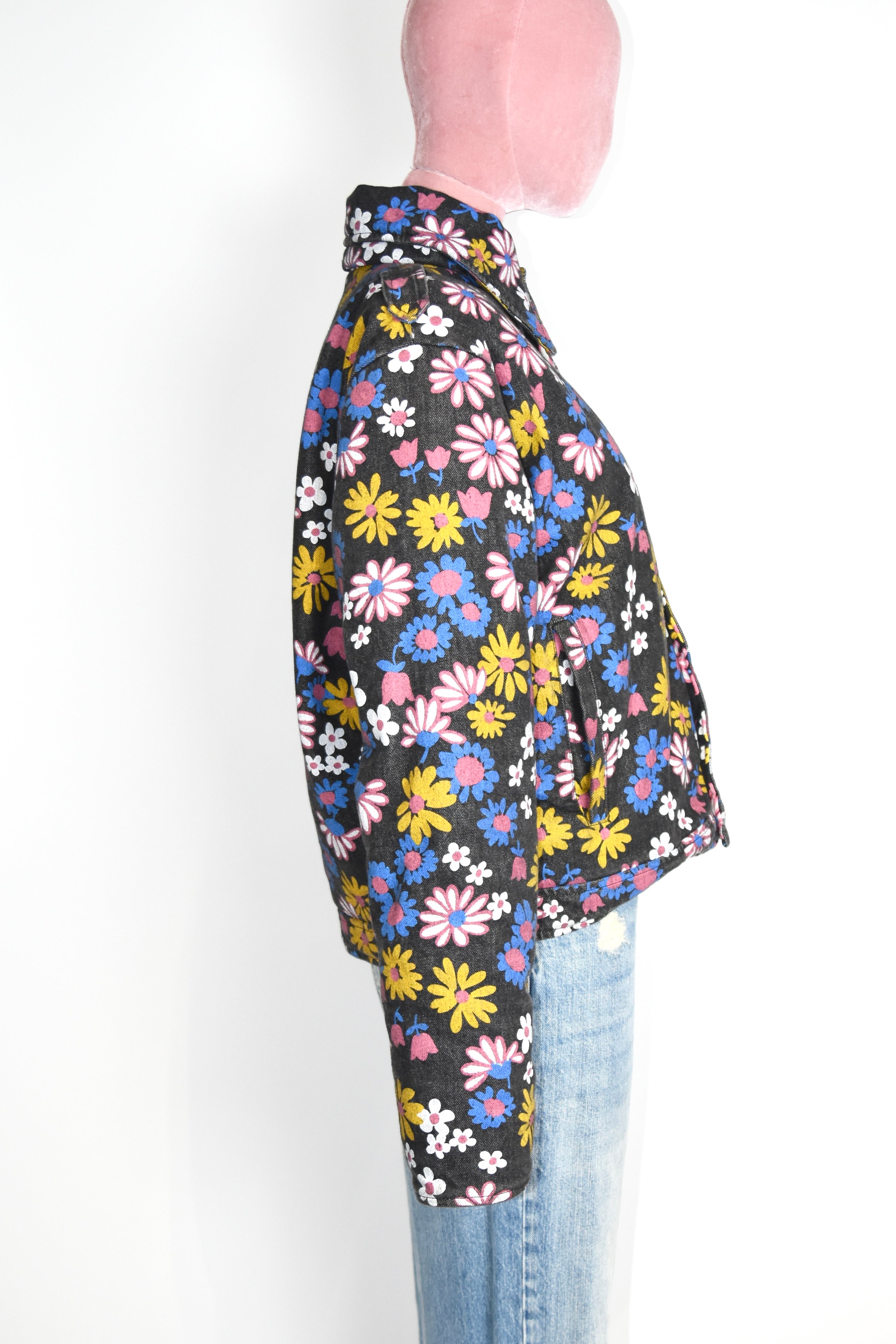 ERL Venice Beach Floral Print Padded Cotton Jacket – Unisex California Surf Style Coat