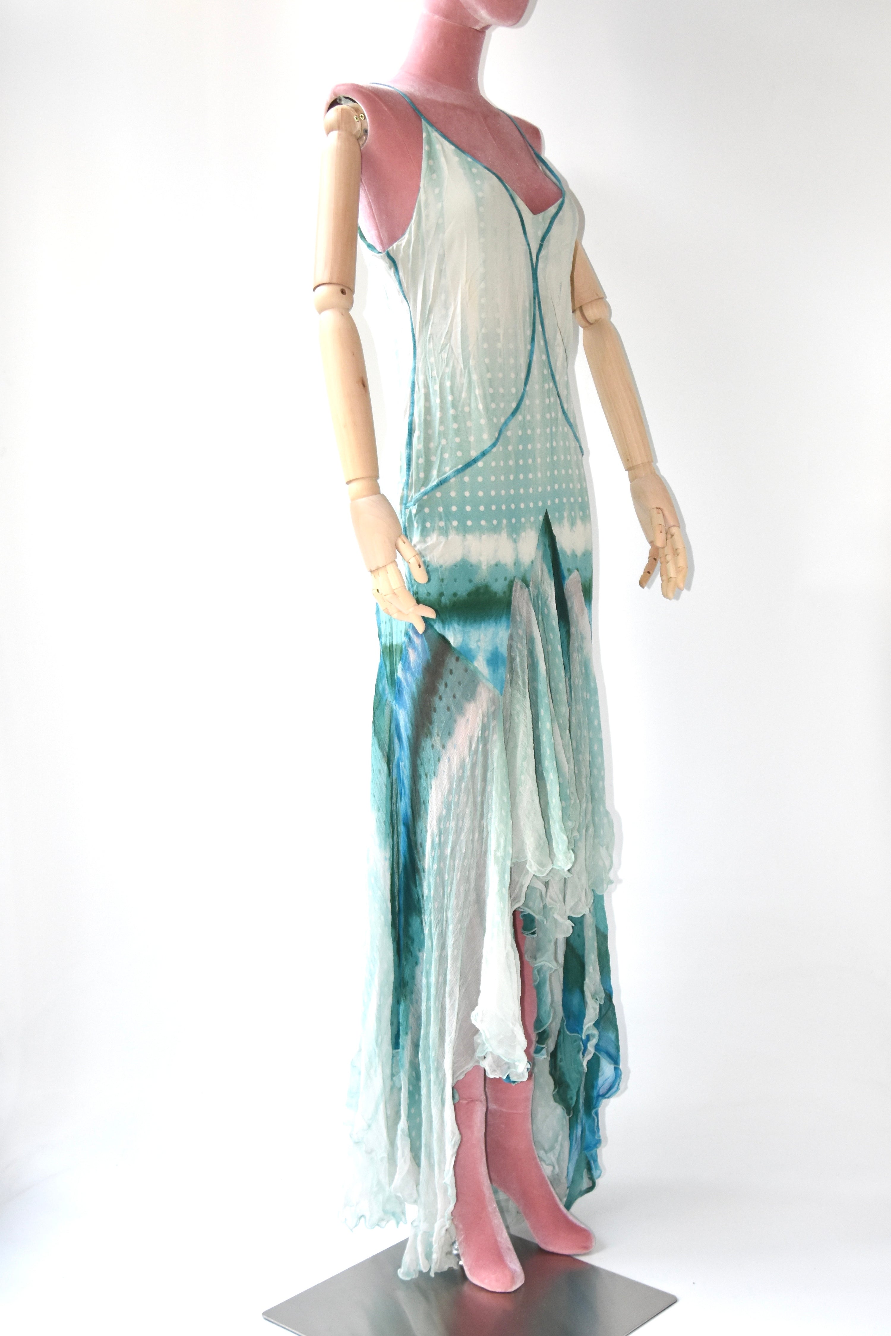 Roberto Cavalli Spring/Summer 2005 Runway Silk Gown