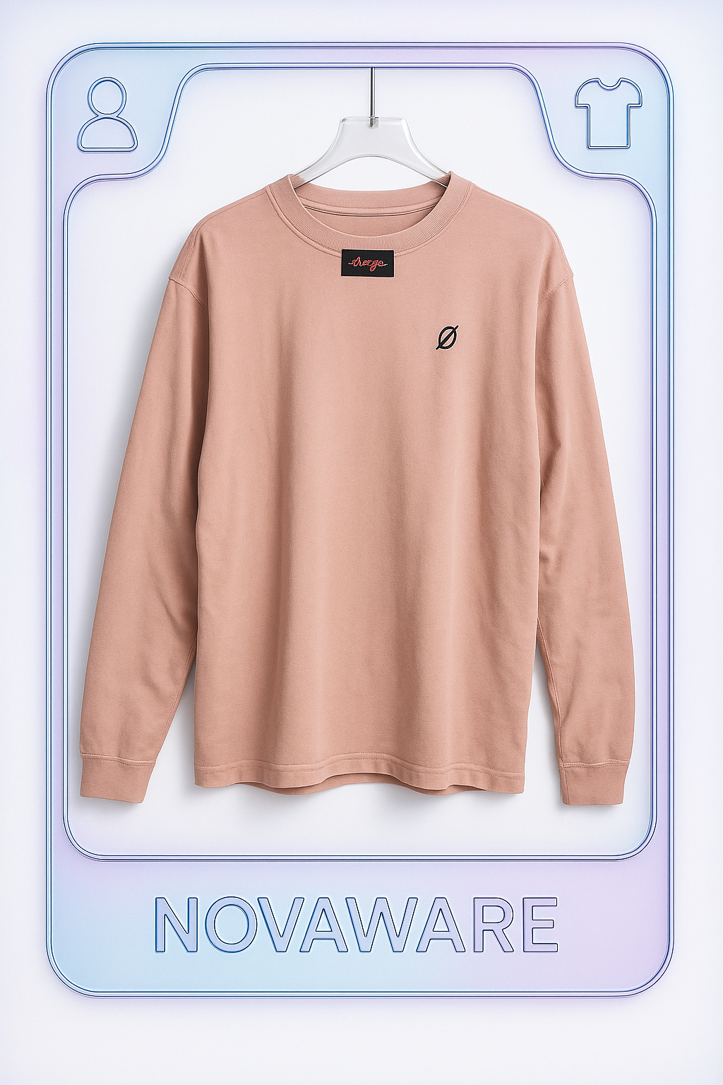 Skoot Apparel “SKØØL 55X” Graphic Long Sleeve T-Shirt – Pink Grunge Streetwear Top