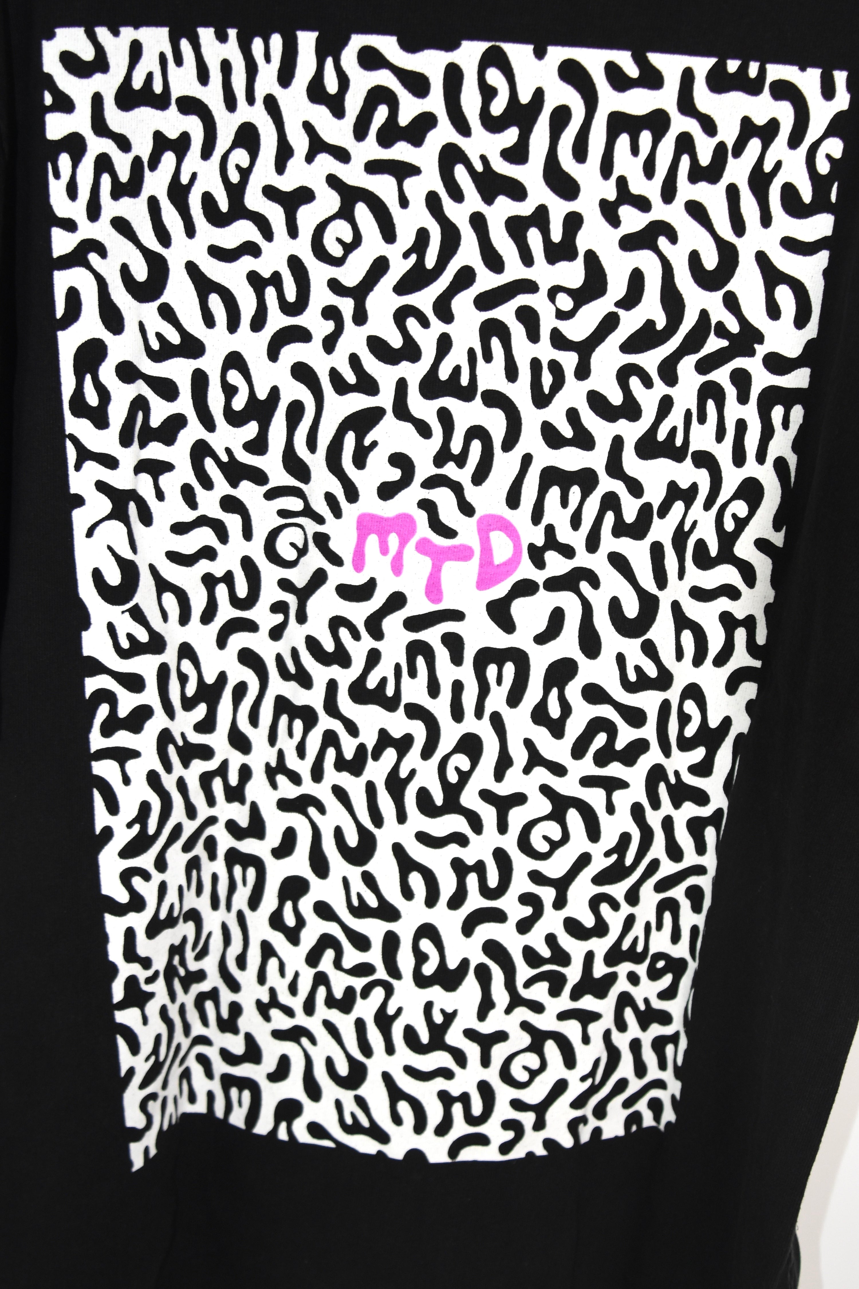 MORE THAN DOPE “SEXY WAR” Oversized Graphic T-Shirt Black Pink Streetwear Top