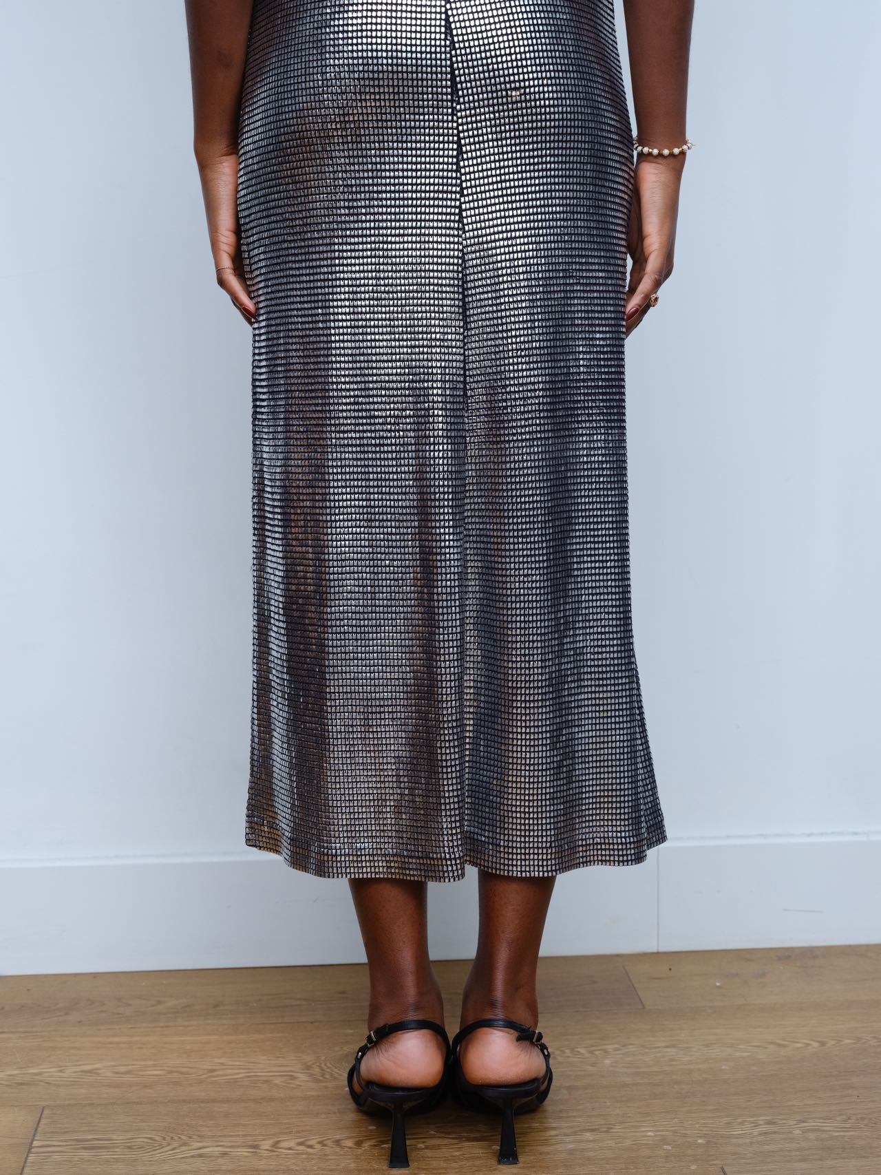 Paco Rabanne Vintage Chainmail Sheen Dress