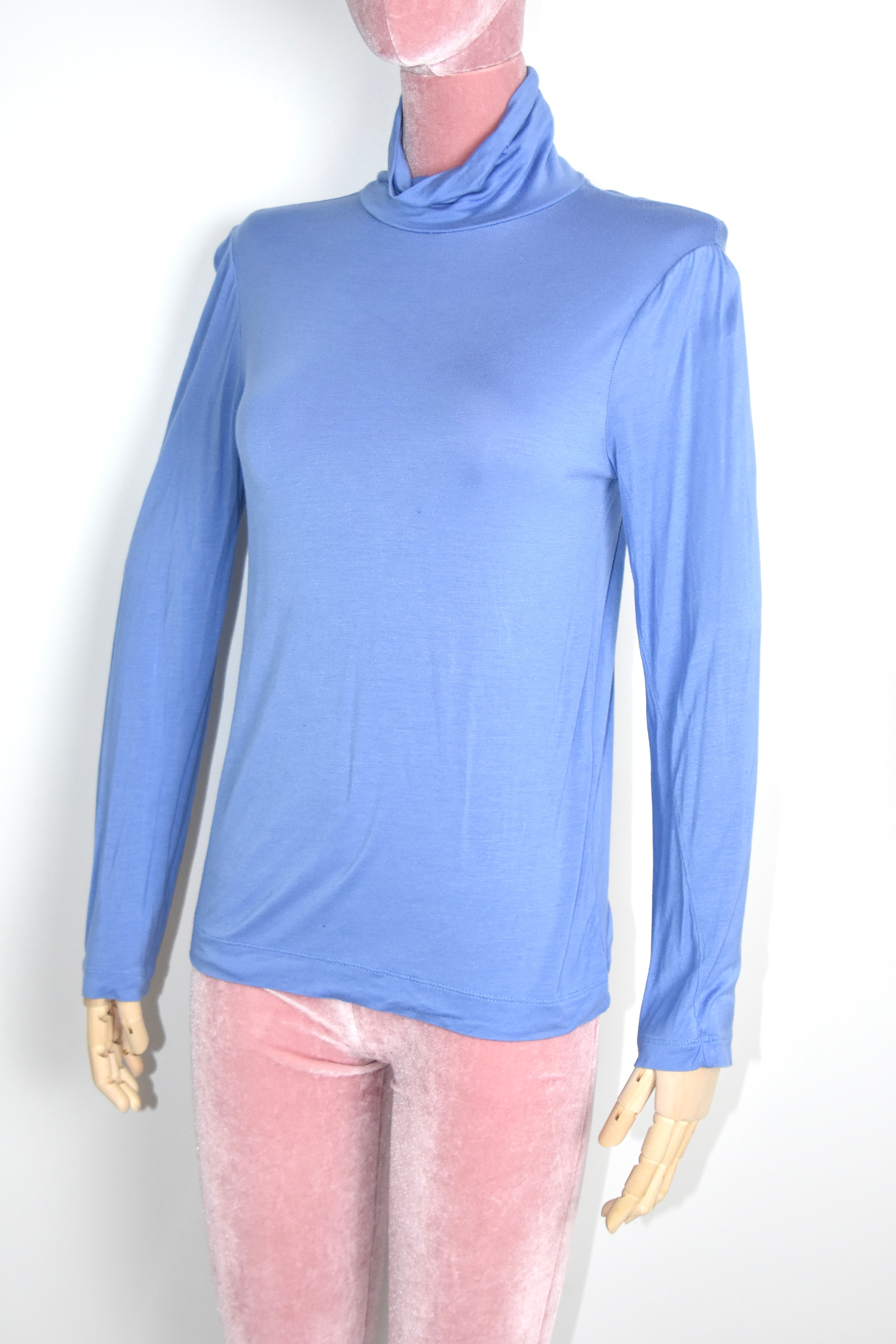 Dries Van Noten Sheer Violet Base Layer Top