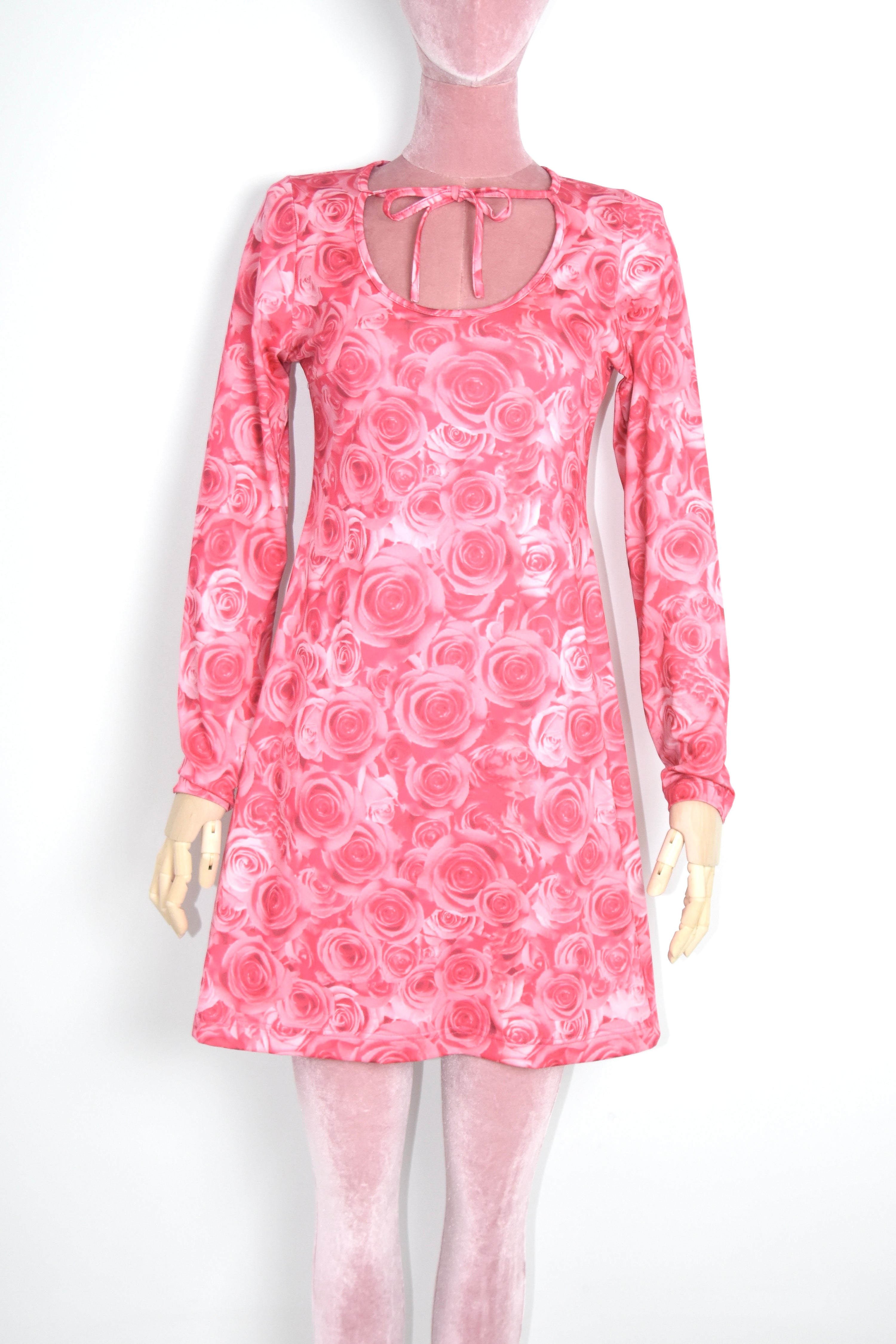 SAKS POTTS Victoria Sexy Rose Dress