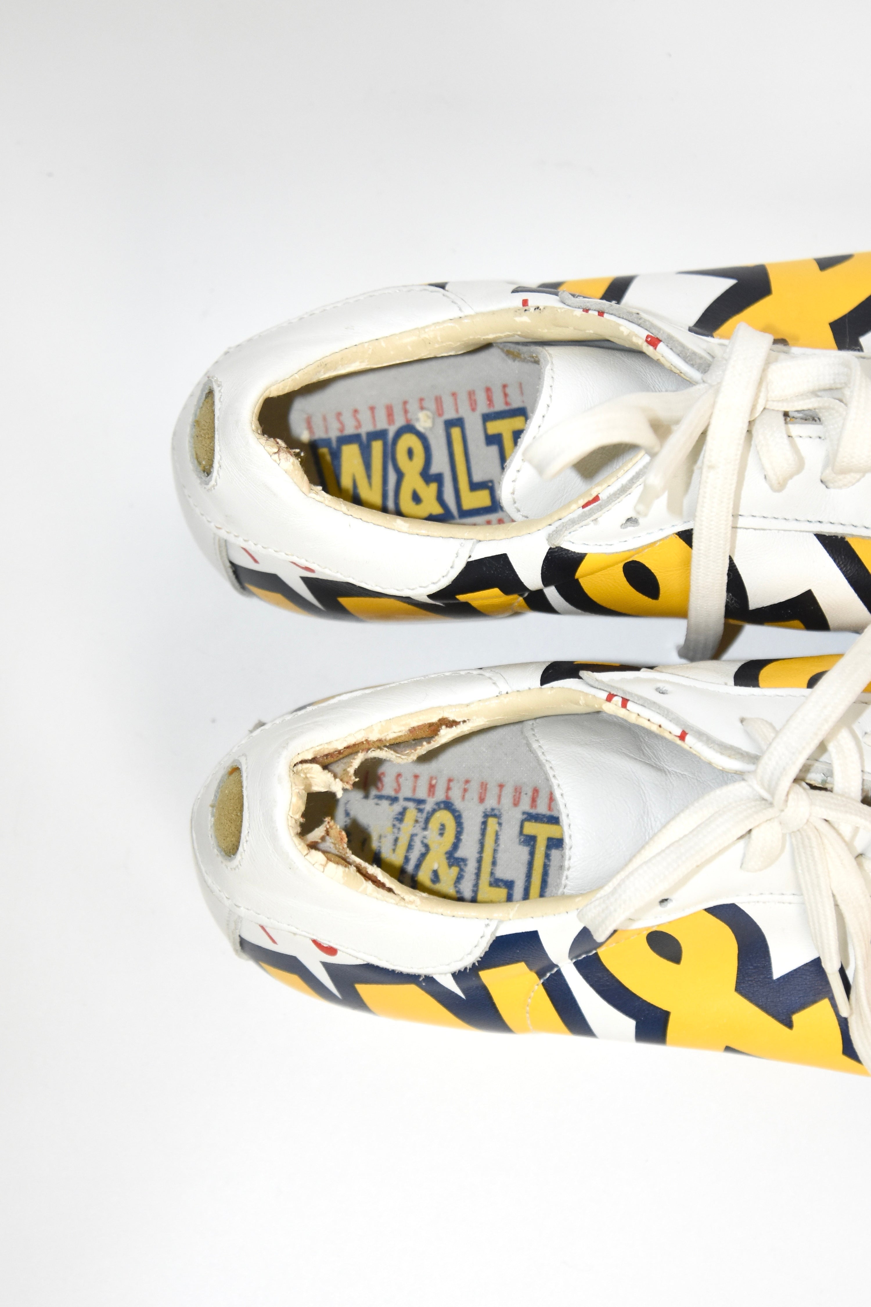 Walter Van Beirendonck Retro-Futuristic Logo Sneakers