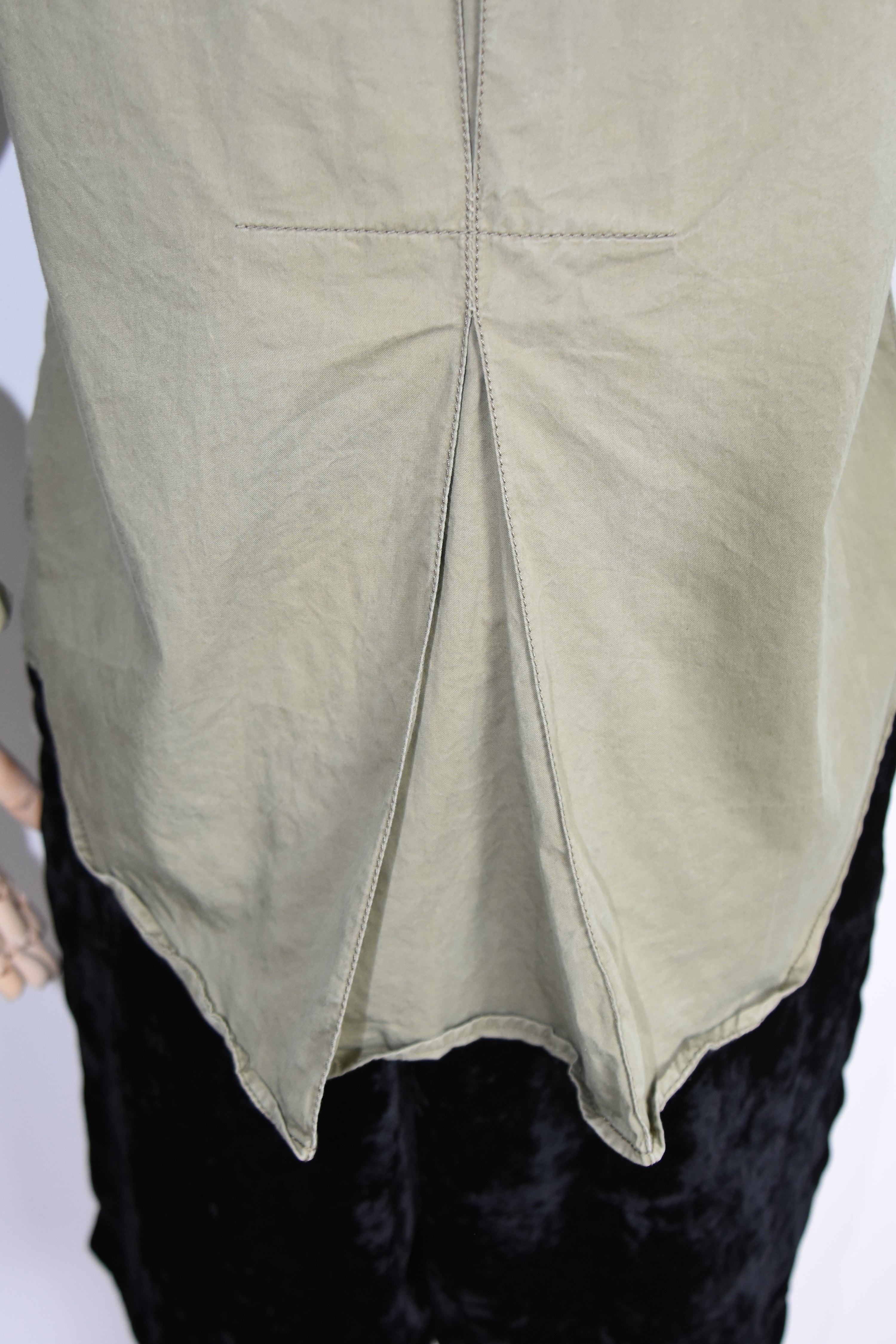 Jean Paul Gaultier Olive Military Shirt