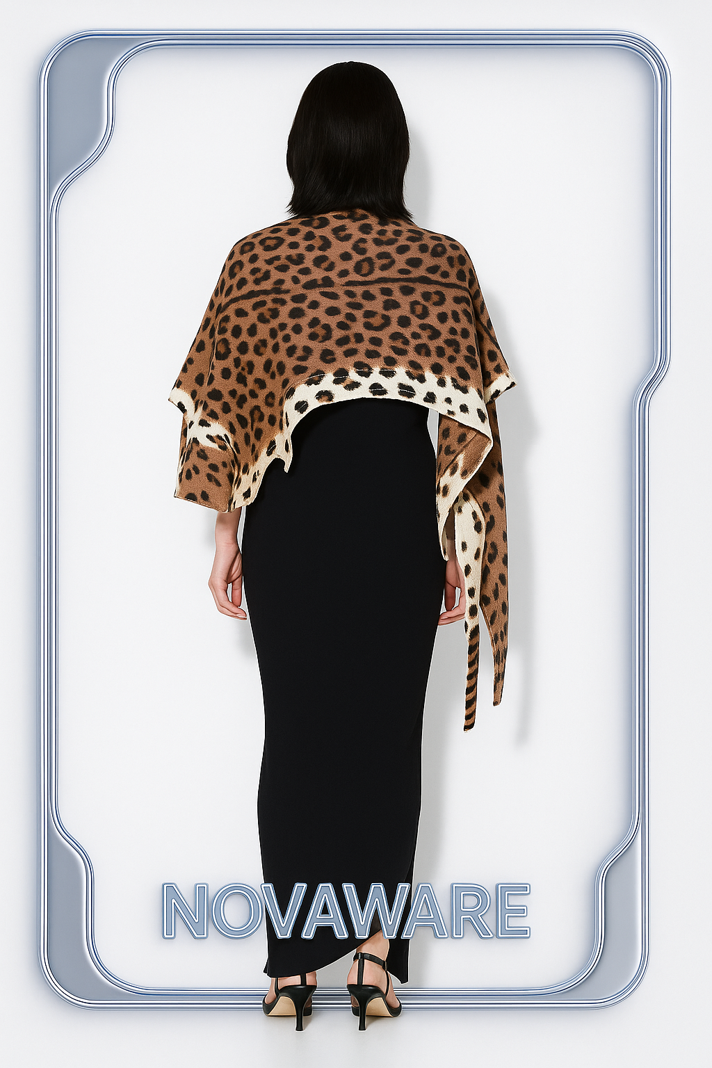 Junya Watanabe Comme Des Garçons Runway Leopard Print Scarf